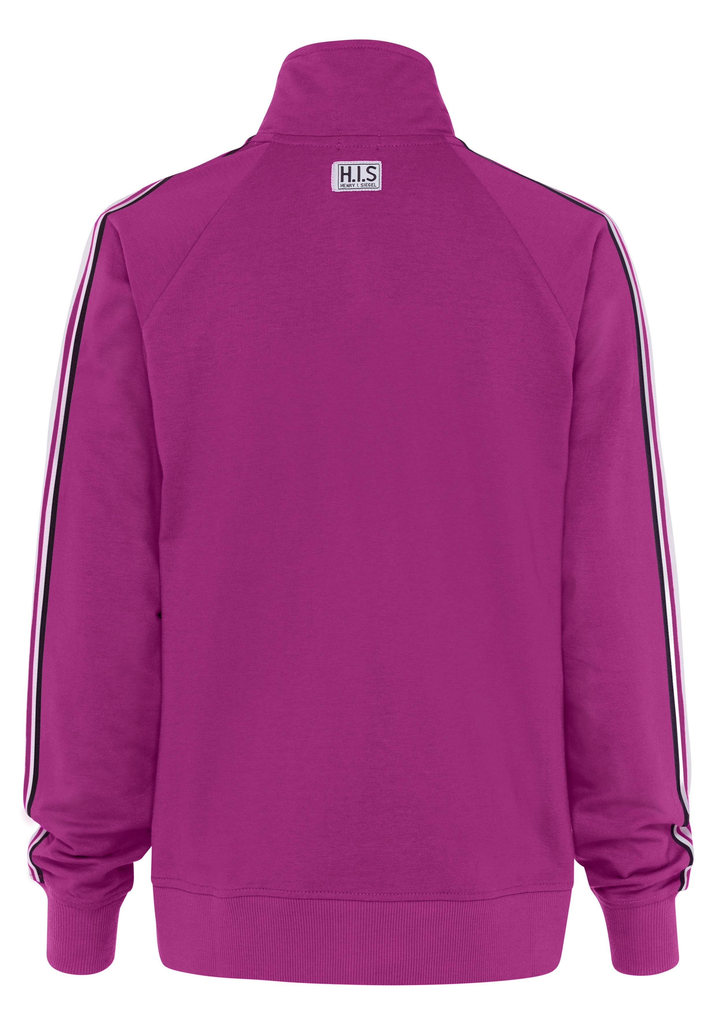 H.I.S Sweatvest met zijtape, loungepak