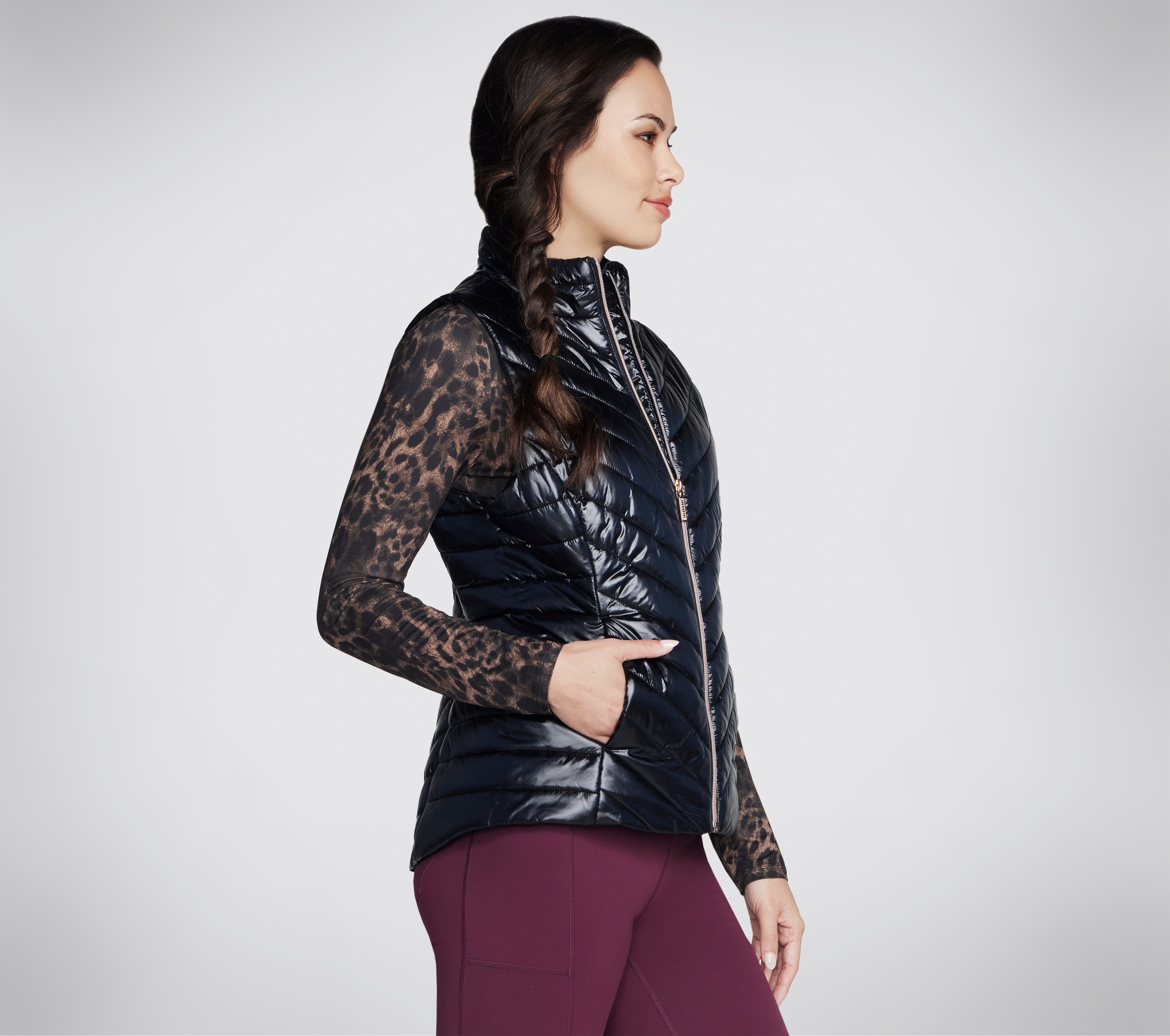 Skechers Bodywarmer Bold black
