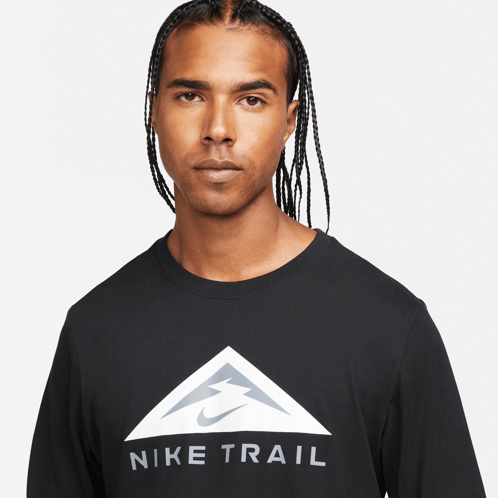 Nike Runningshirt M NK DF TEE LS TRAIL