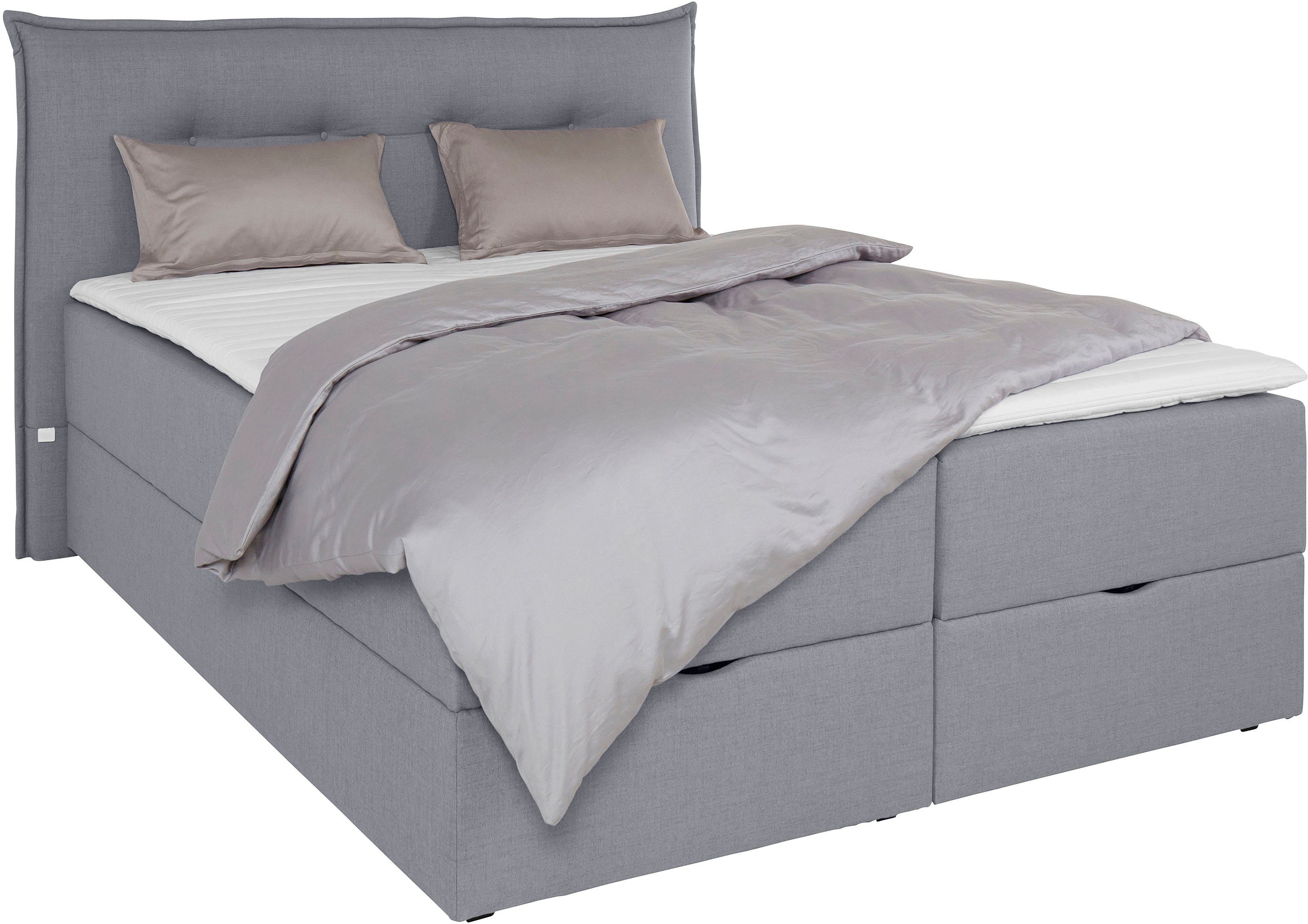andas Boxspring Lichtgewicht inclusief bedkist & topmatras, in 4 breedten en 2 hardheden
