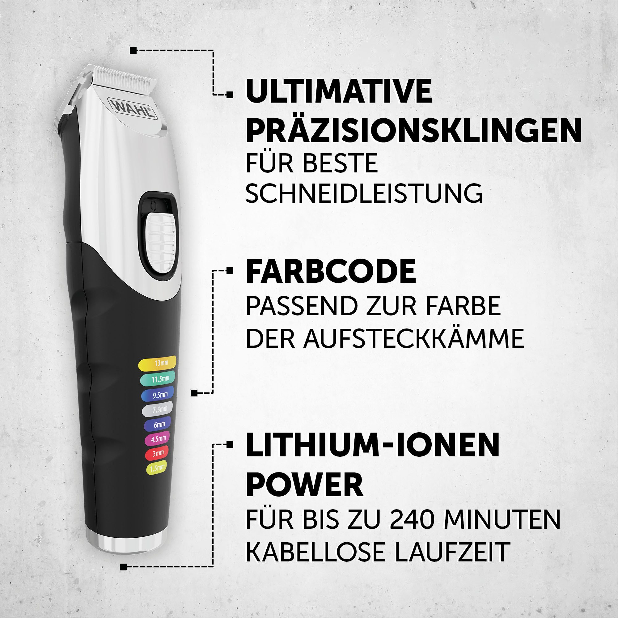 Wahl Baardtrimmer Color Trim