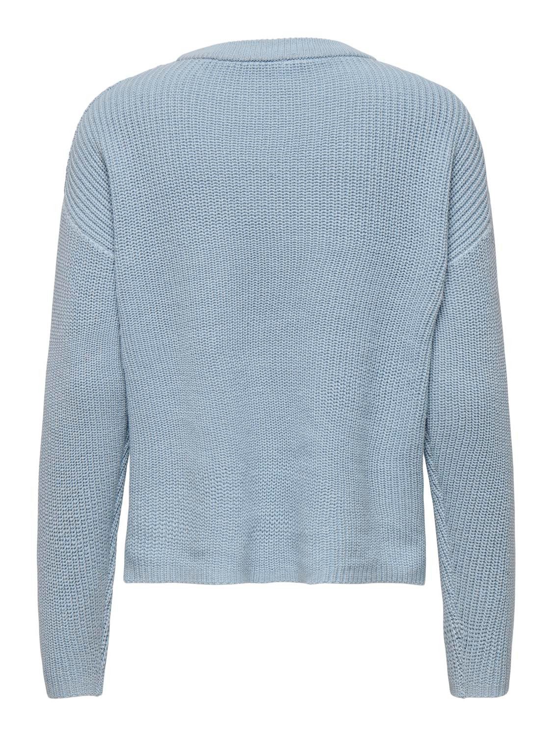 Only Trui met ronde hals ONLLUNA LS O-NECK PULLOVER KNT NCA