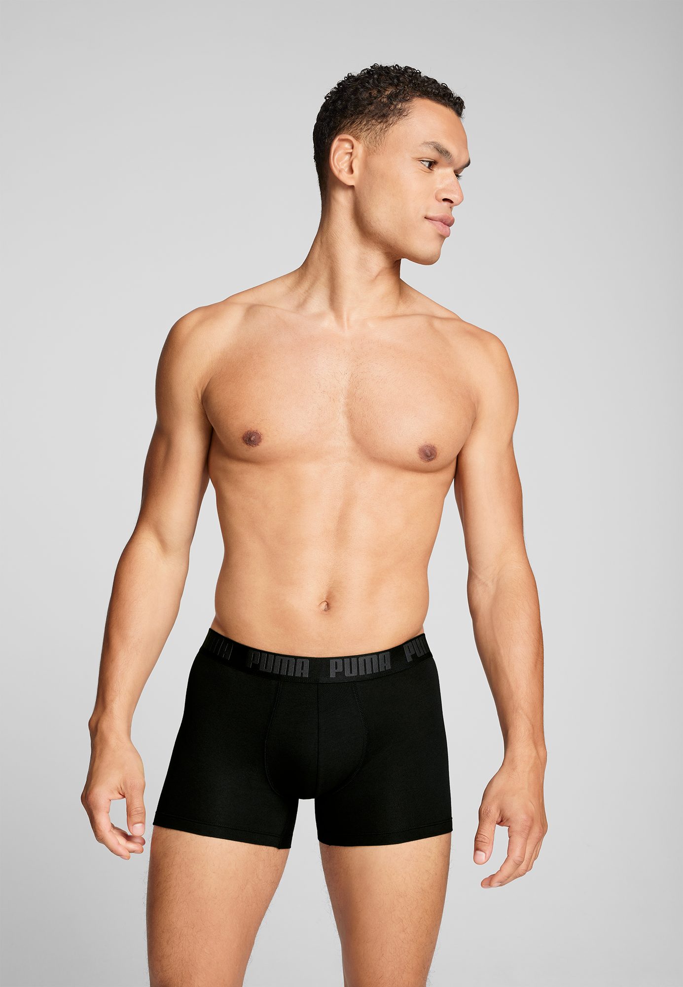 PUMA Boxershort met all-over puma-print (2 stuks, Set van 2)