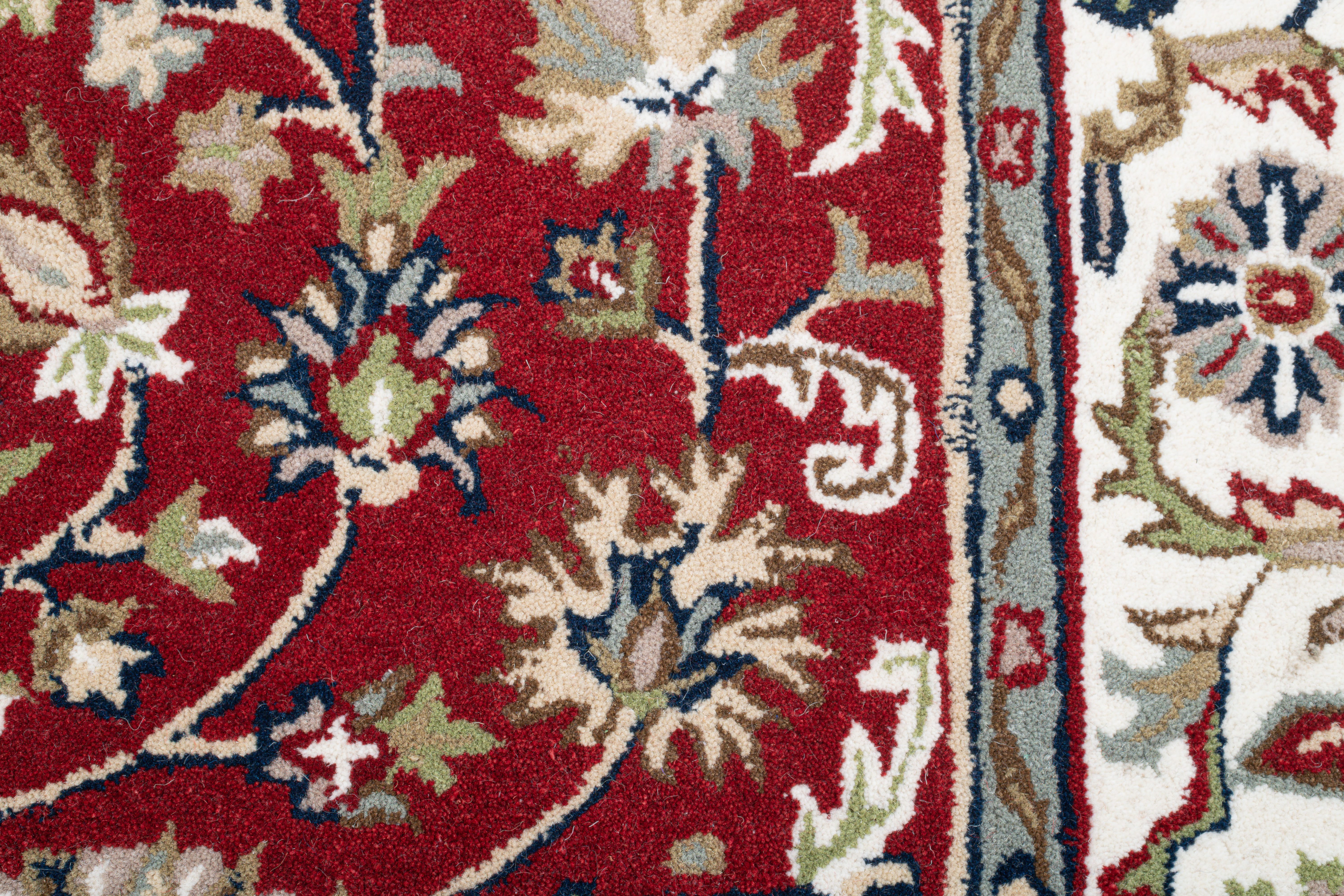 THEKO Wollen kleed Royal Orient Isfahan handgetufted, oosterse uitstraling, 100% wol