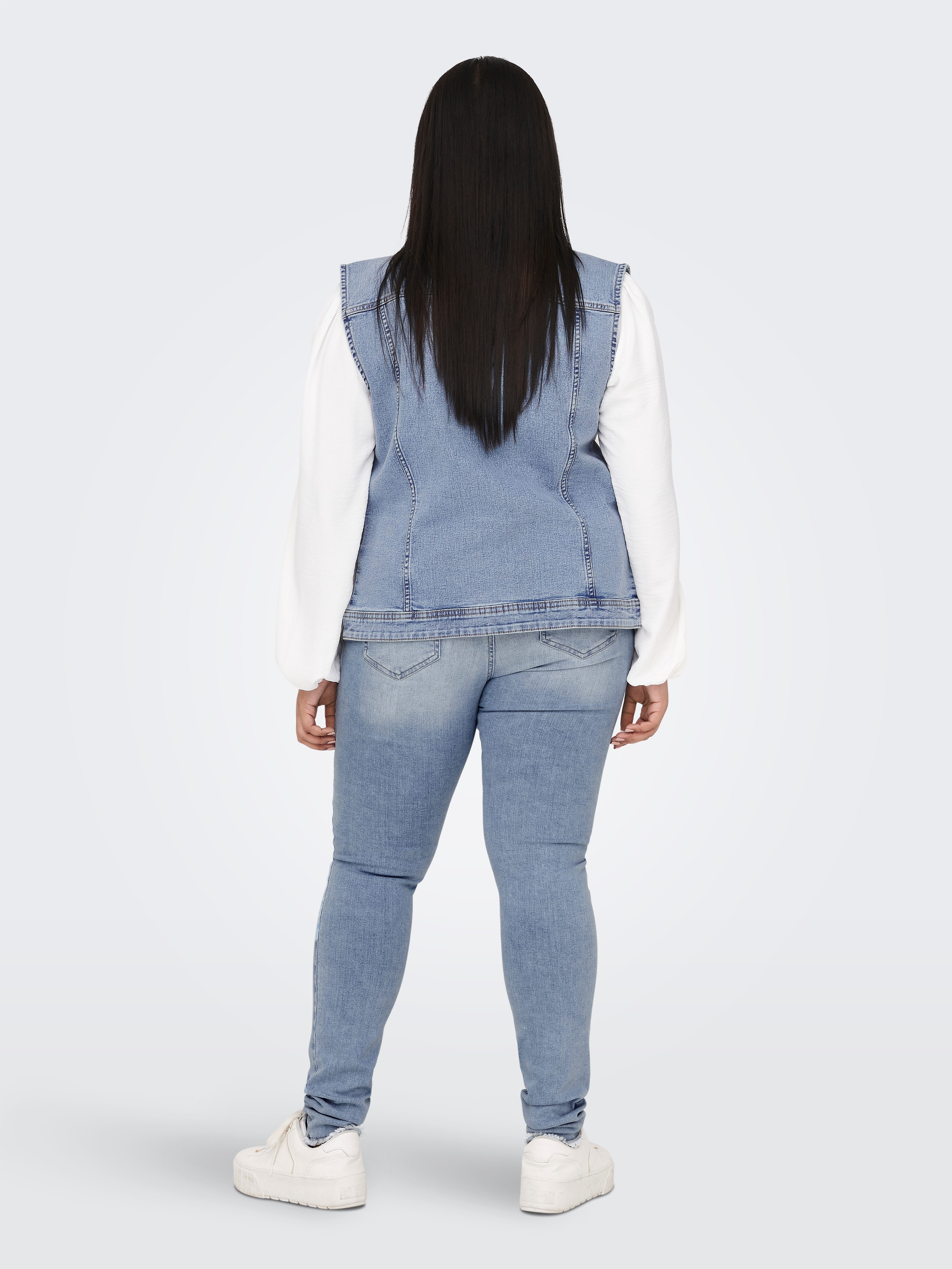 ONLY CARMAKOMA Jeansgilet CARWESPA WEST DNM PIM619 NOOS