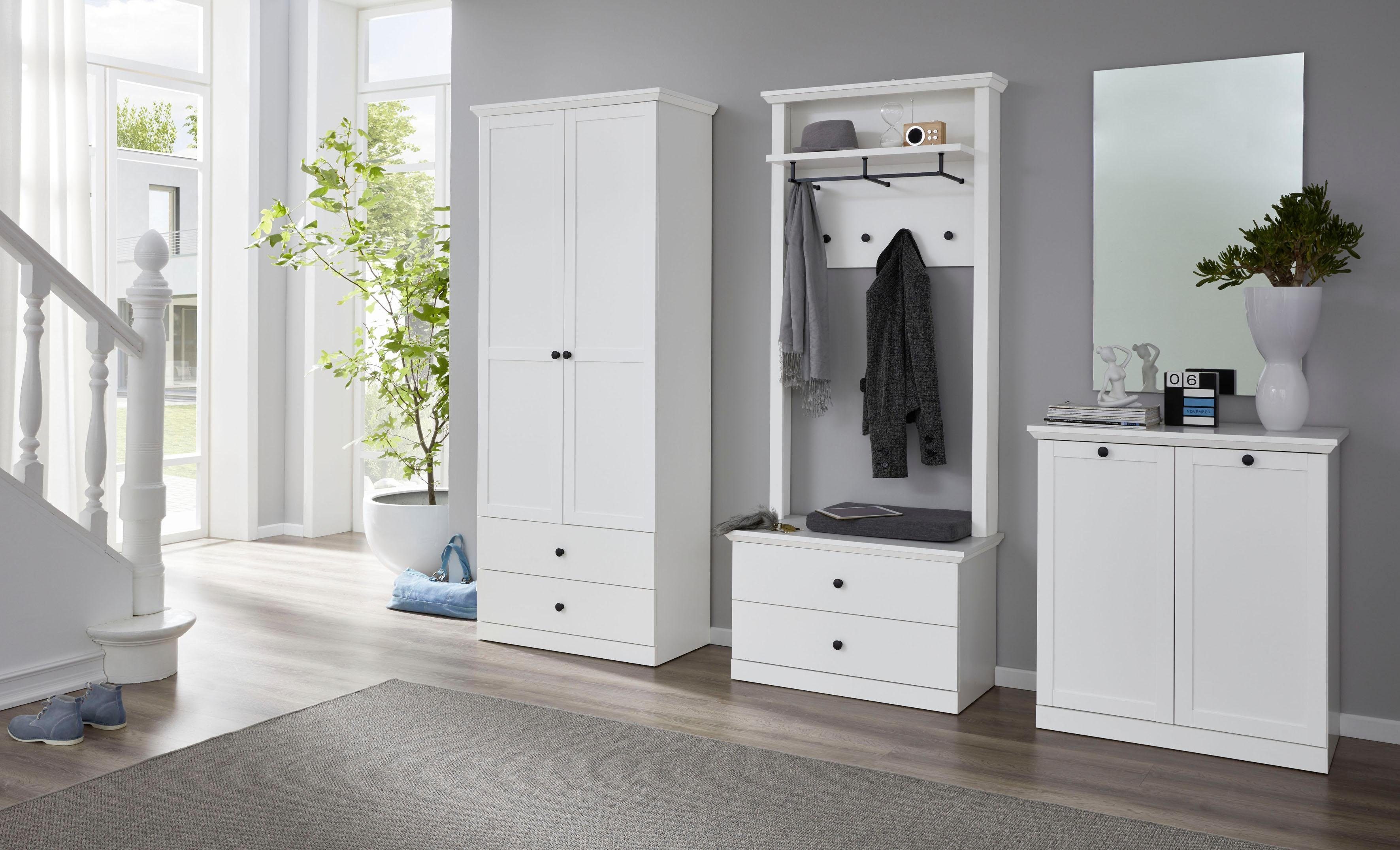 Home affaire Halmeubelset Örebro tijdloze landelijke stijl, volledig uittrekbaar (set, 2-delig)