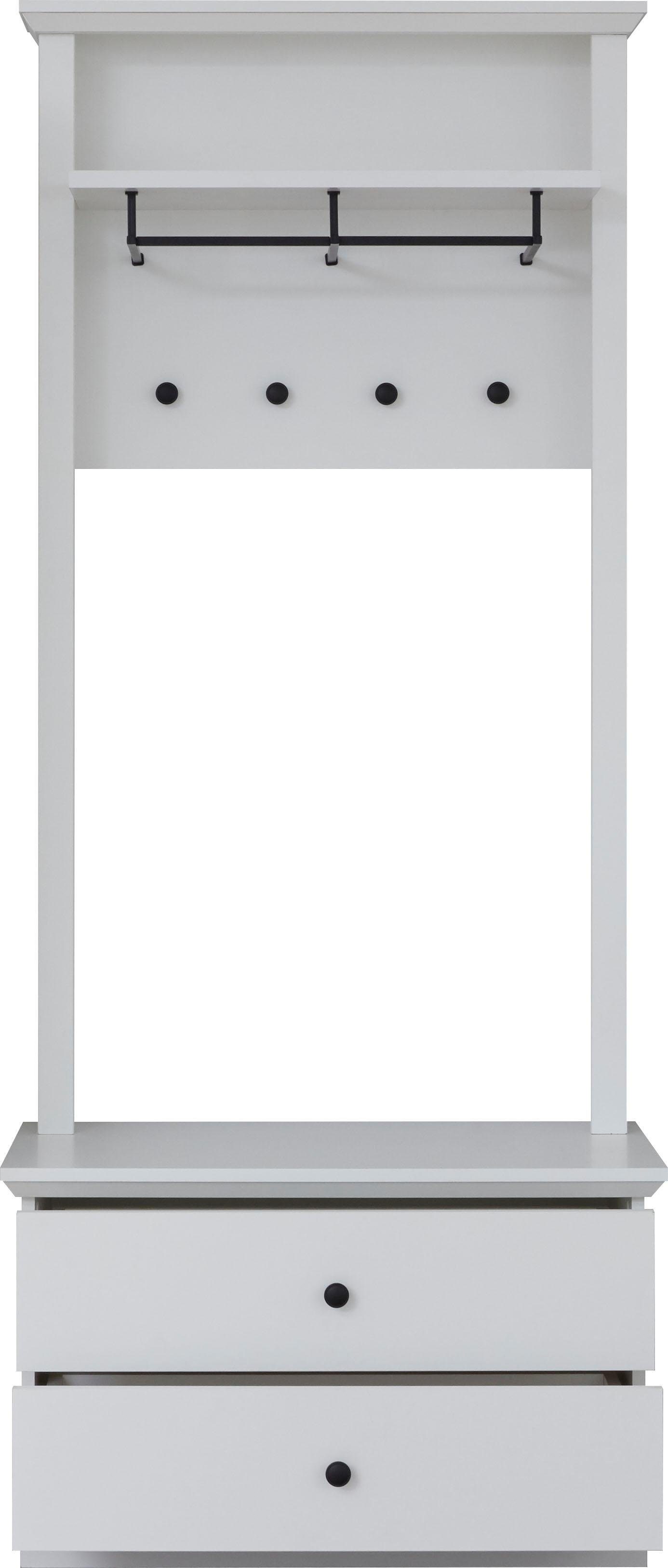 Home affaire Halmeubelset Örebro tijdloze landelijke stijl, volledig uittrekbaar (set, 2-delig)