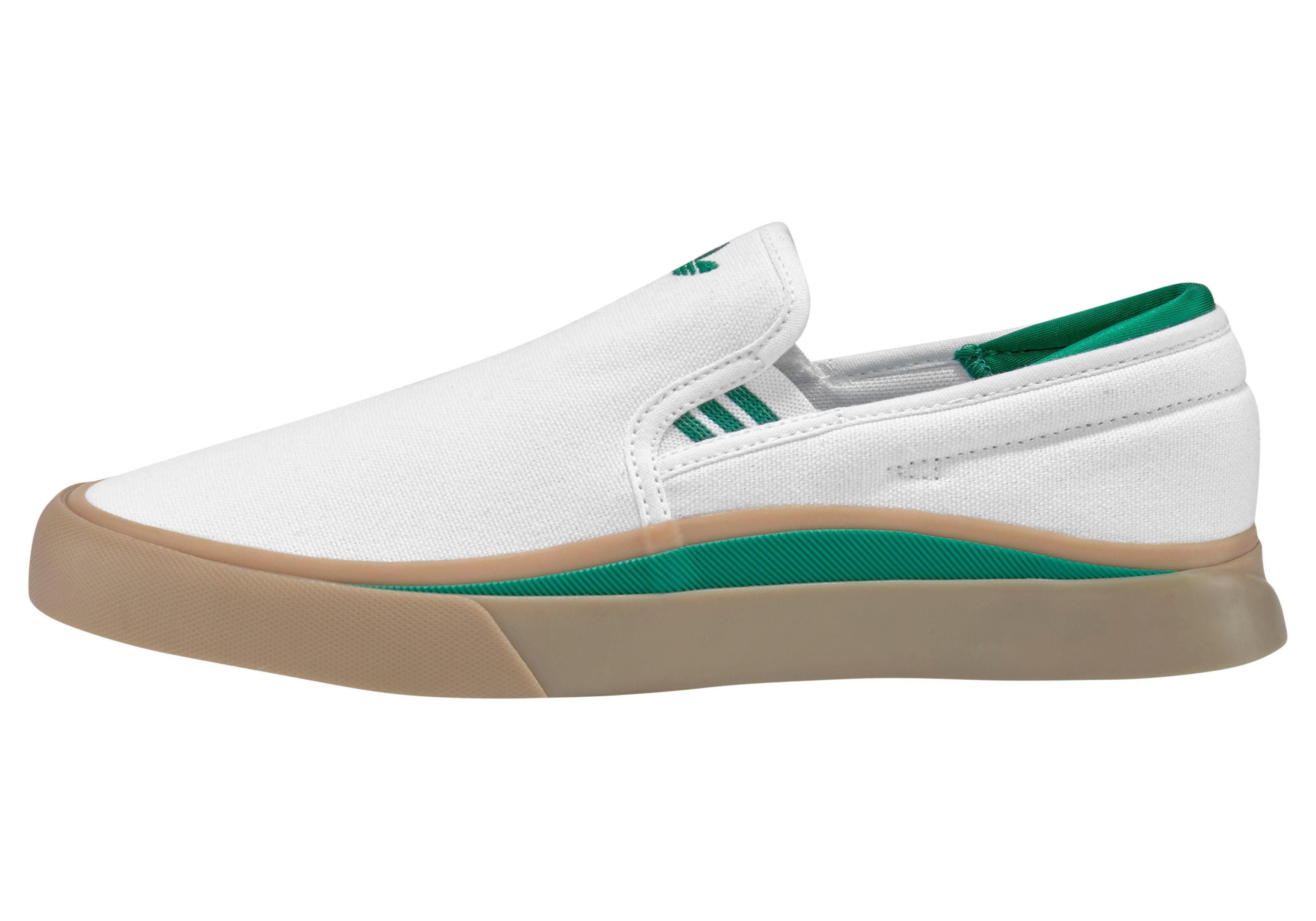 superstar slip on groen