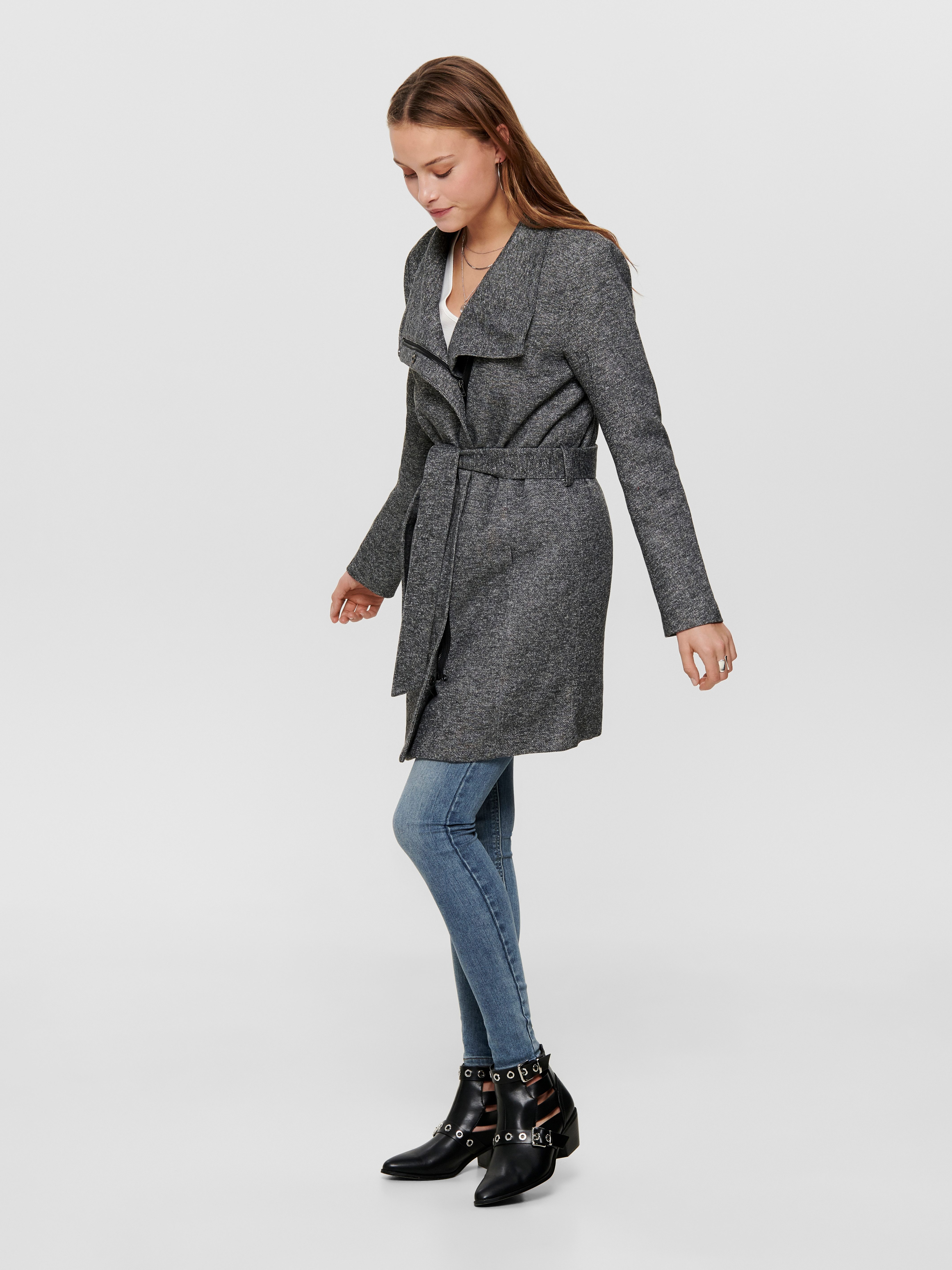 Only Korte jas ONLELLI LIGHT COAT CS OTW