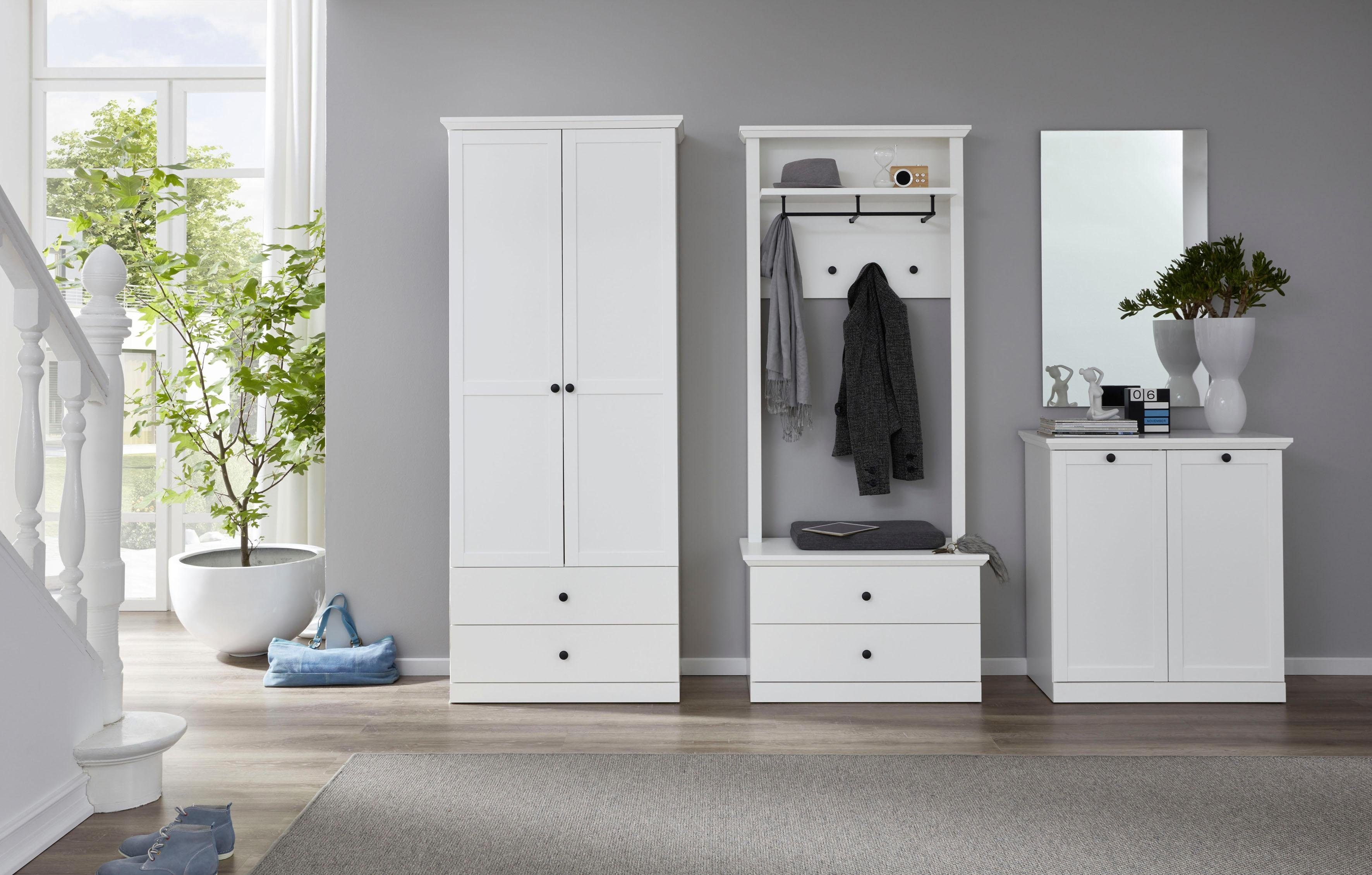 Home affaire Halmeubelset Örebro tijdloze landelijke stijl, volledig uittrekbaar (set, 2-delig)