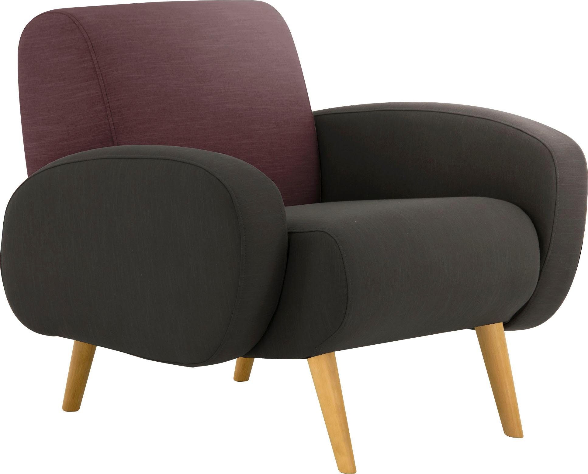 Home affaire Fauteuil Tox in buitengewoon stijlvolle look