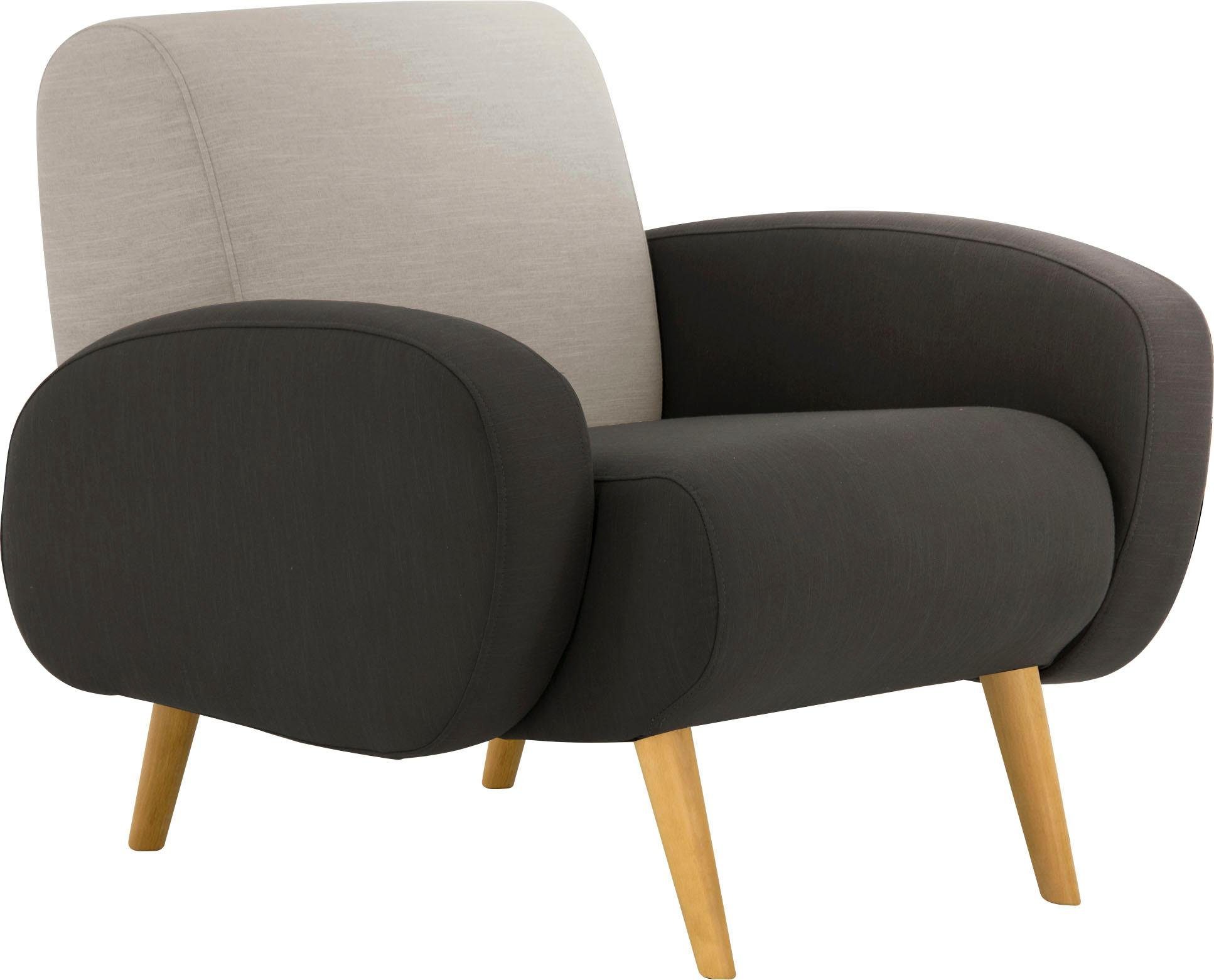 Home affaire Fauteuil Tox in buitengewoon stijlvolle look