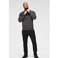 champion joggingpak full zip suit (set, 2-delig) zwart