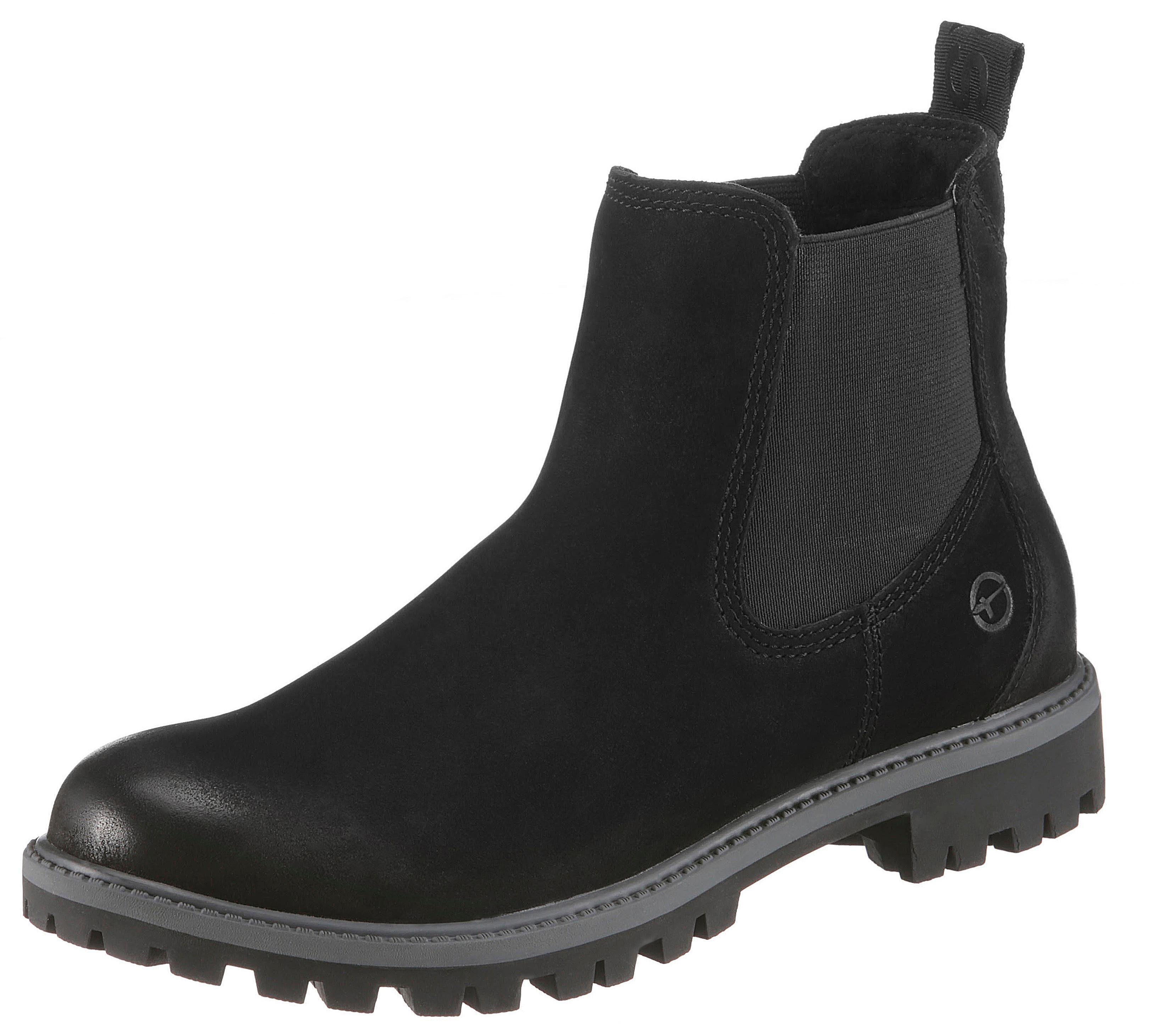 Tamaris Chelsea-boots in grove look