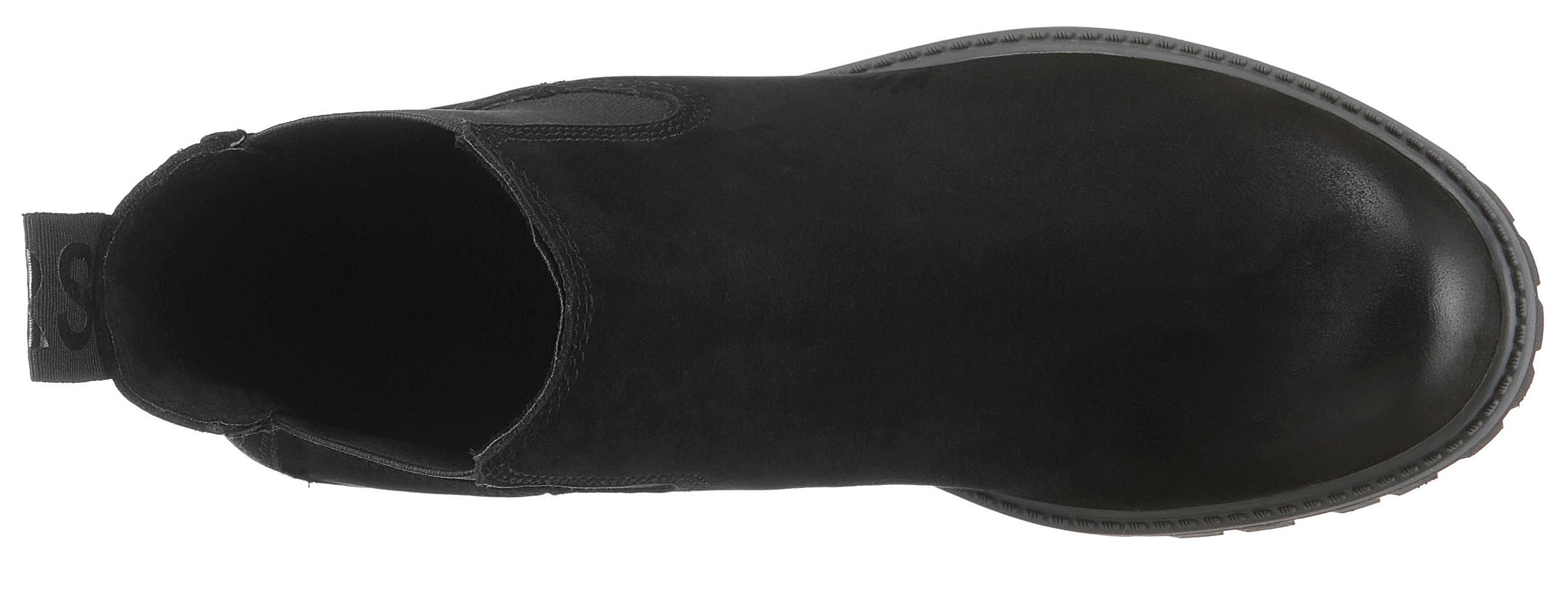 Tamaris Chelsea-boots in grove look
