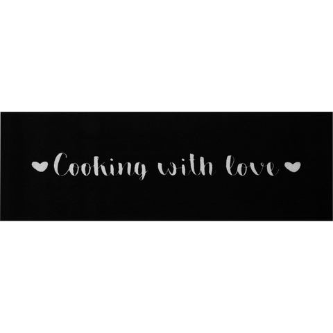 Keukenloper, Cooking Love, Zala Living, rechthoekig, hoogte 5 mm, machinaal getuft