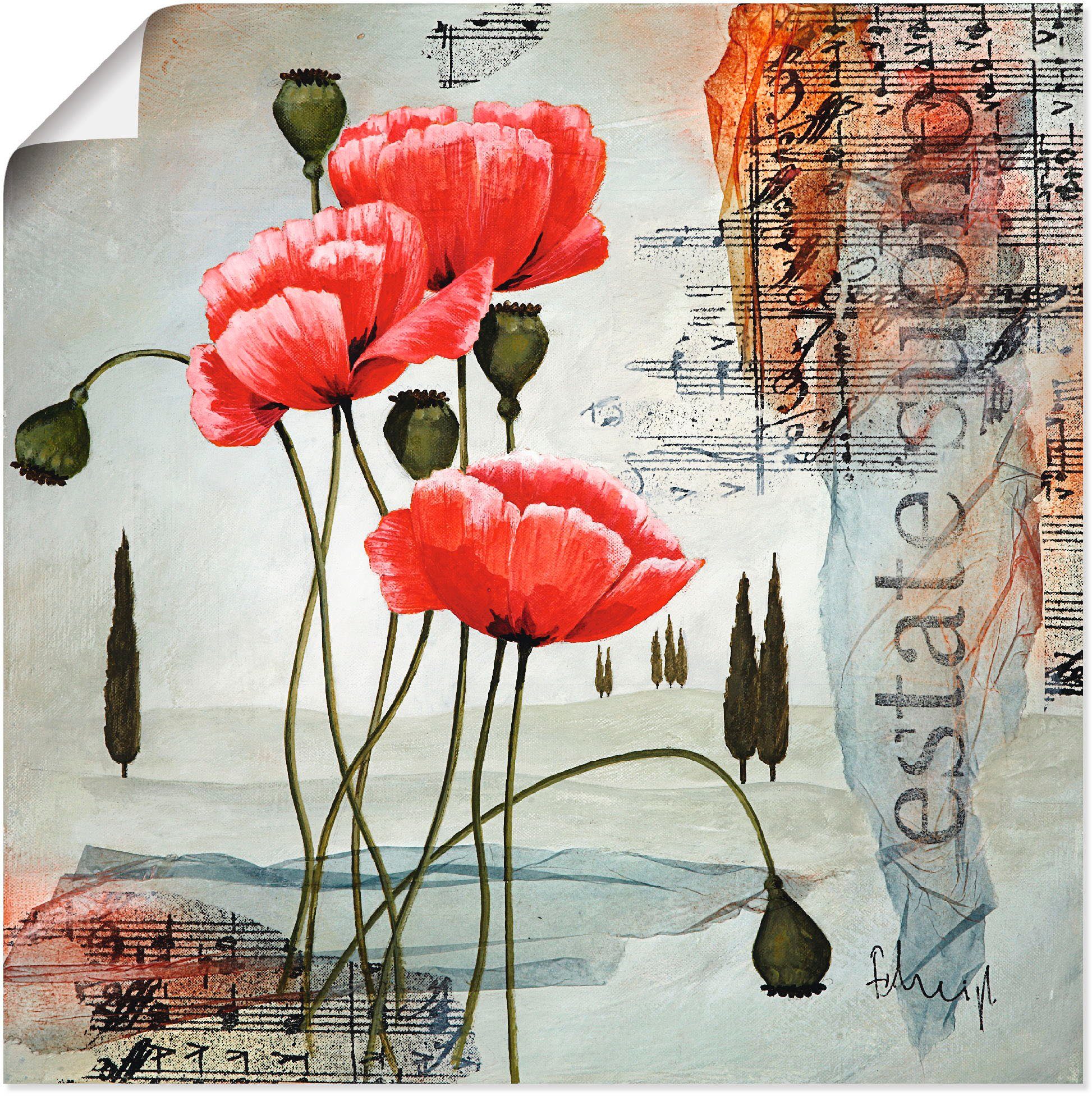 Artland artprint Klatschmohn