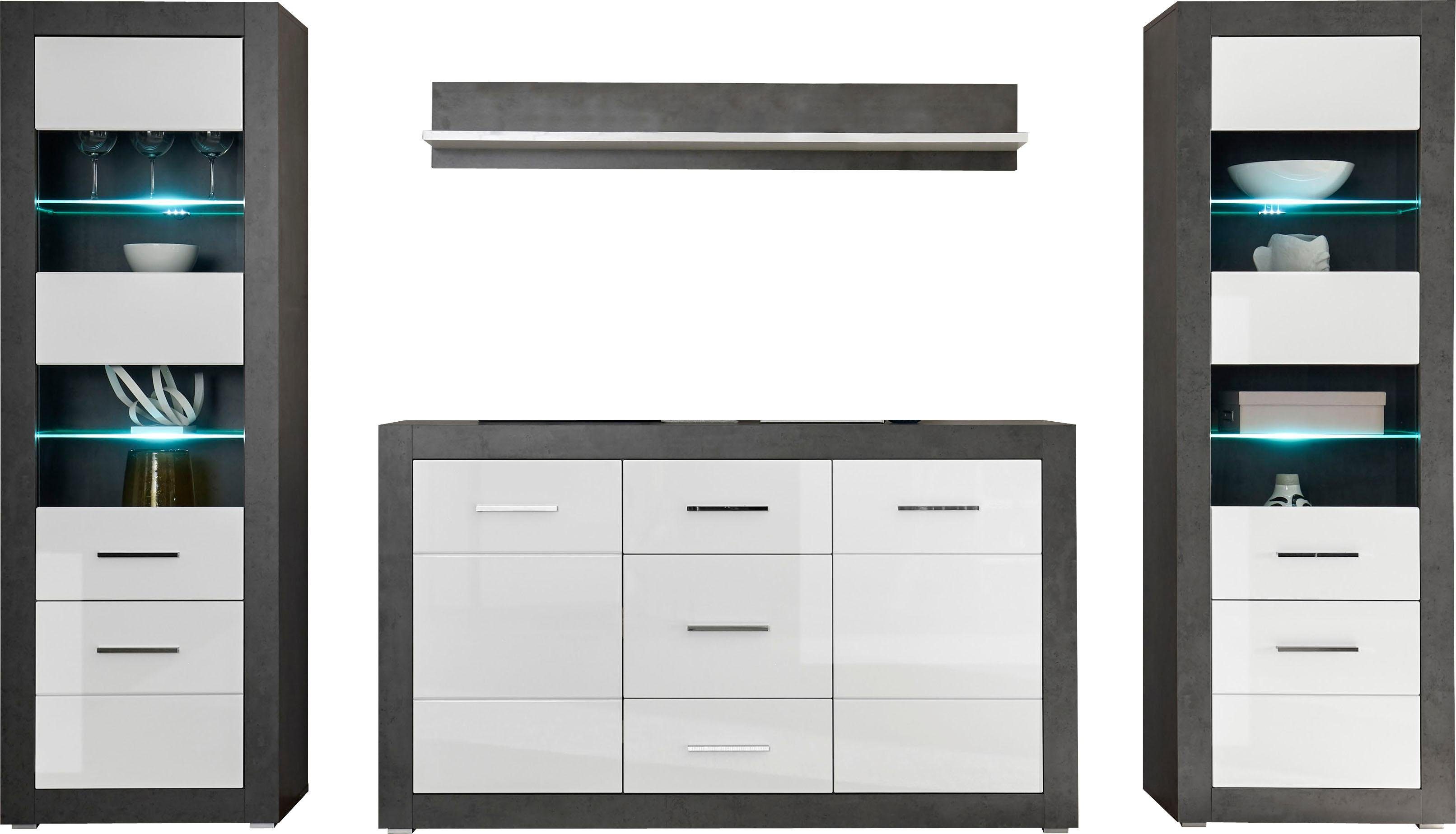 INOSIGN Wandmeubel Etero (4-delig) (set, 4-delig)