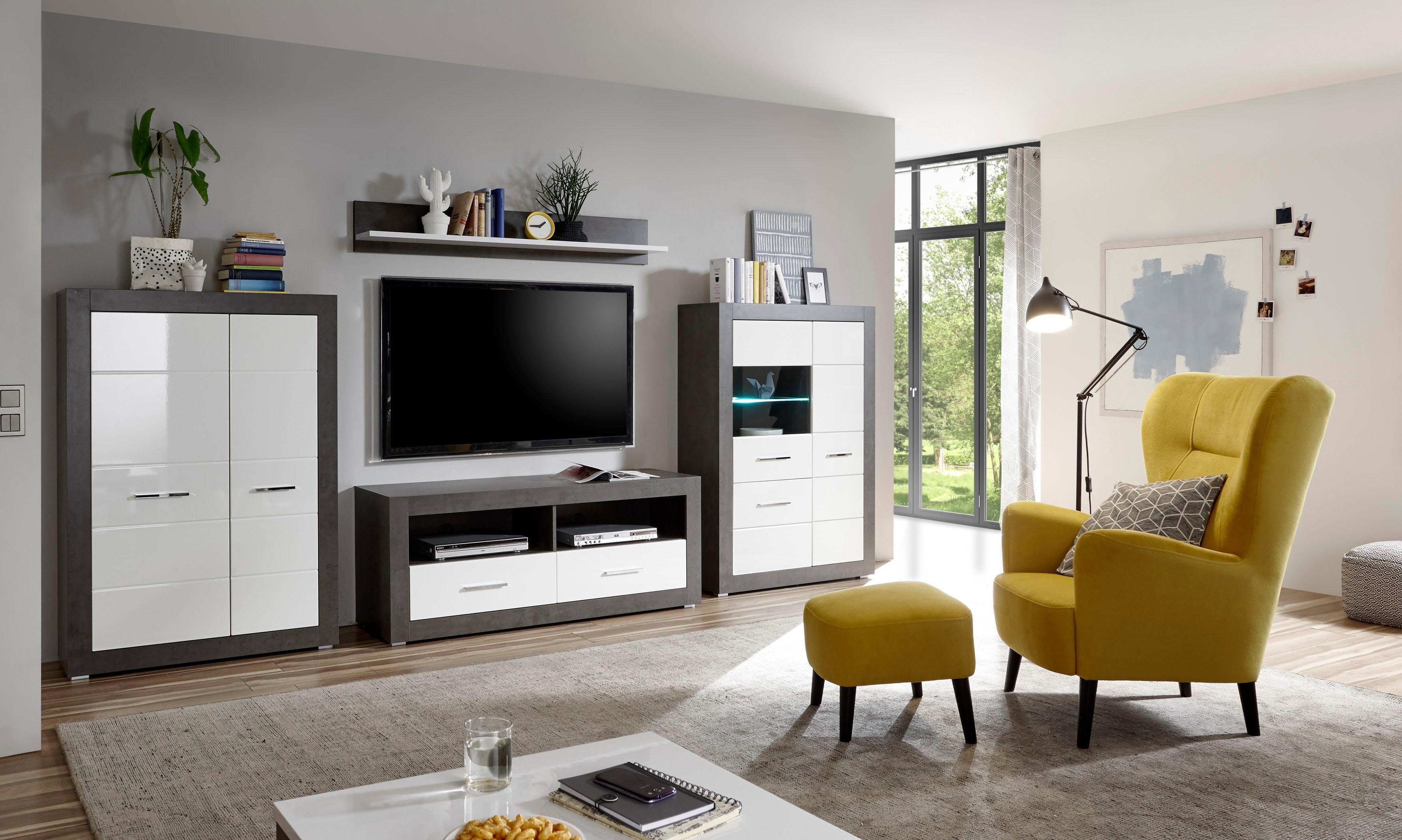 INOSIGN Vitrinekast Etero Hoogte 142 cm
