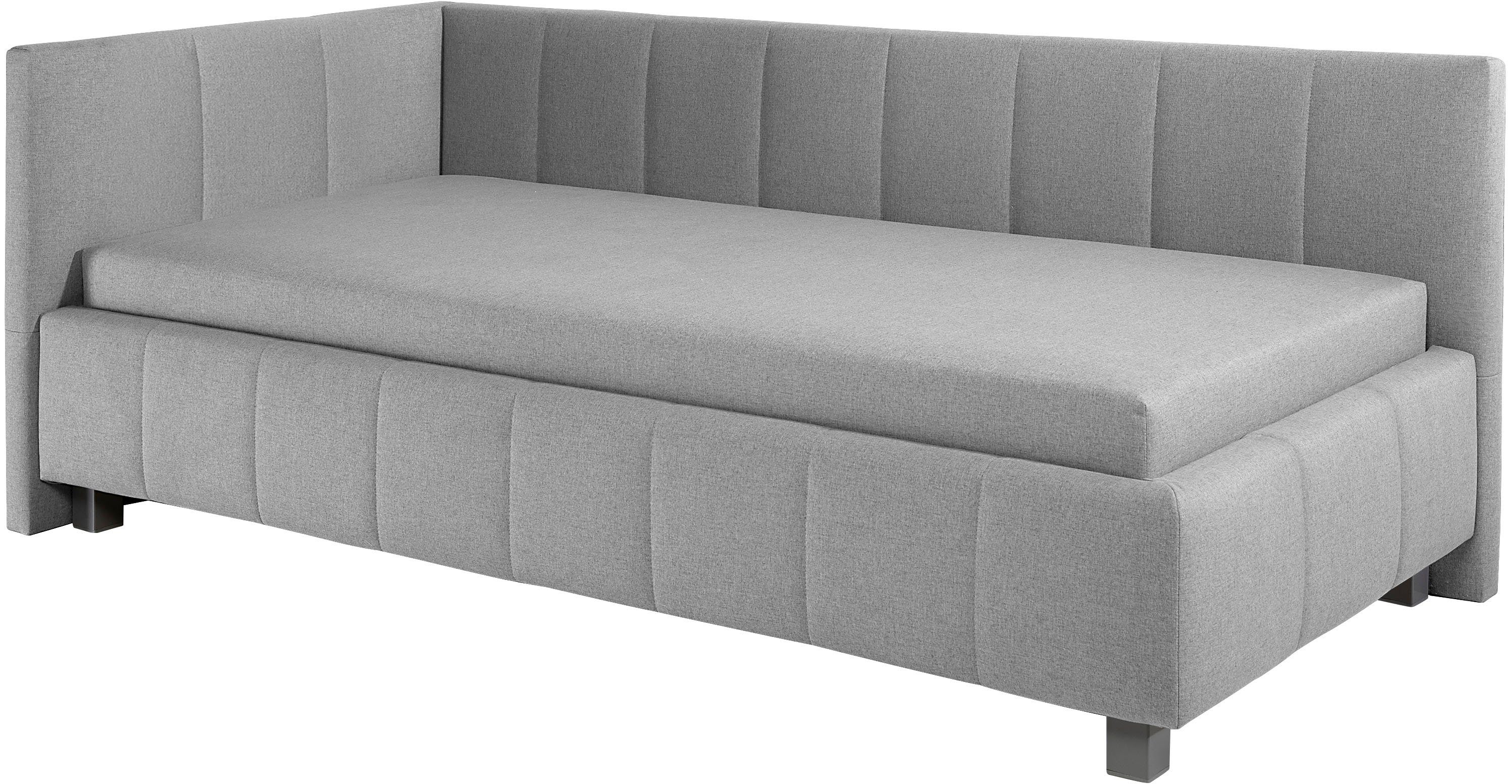Maintal Bed Mailo met hoofdbord & bedkist, 3 breedten, binnenvering- of bonell-matras