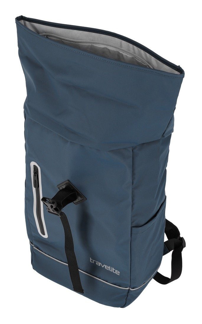 travelite Vrijetijdsrugzak BASICS roll-up rugzak zeil Wandelrugzak Reisrugzak Streetpack Werkrugzak