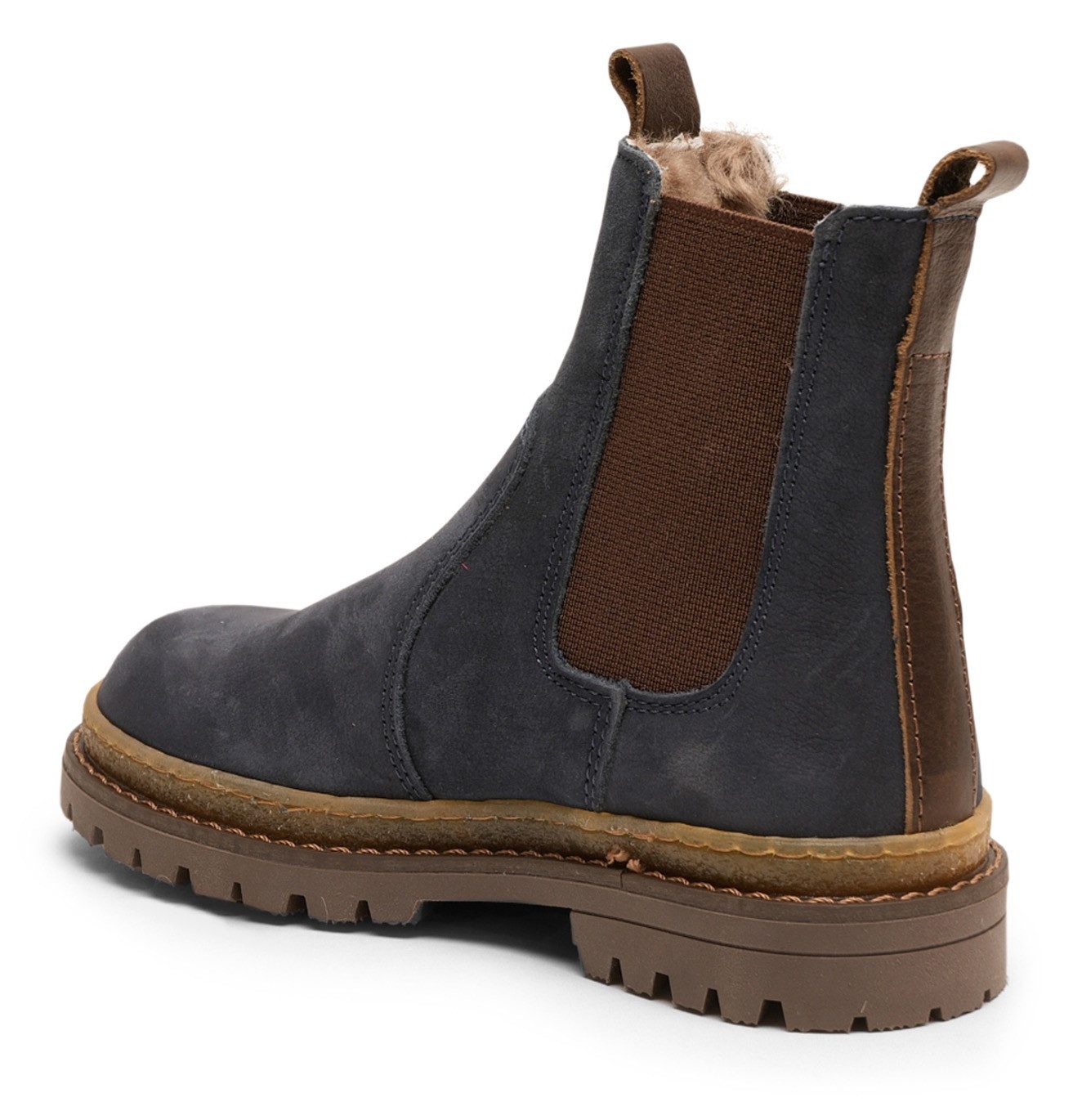Bisgaard Chelsea-boots Neo lamb Chunky boots, winterlaarzen, instaplaarzen met modieuze plateauzool