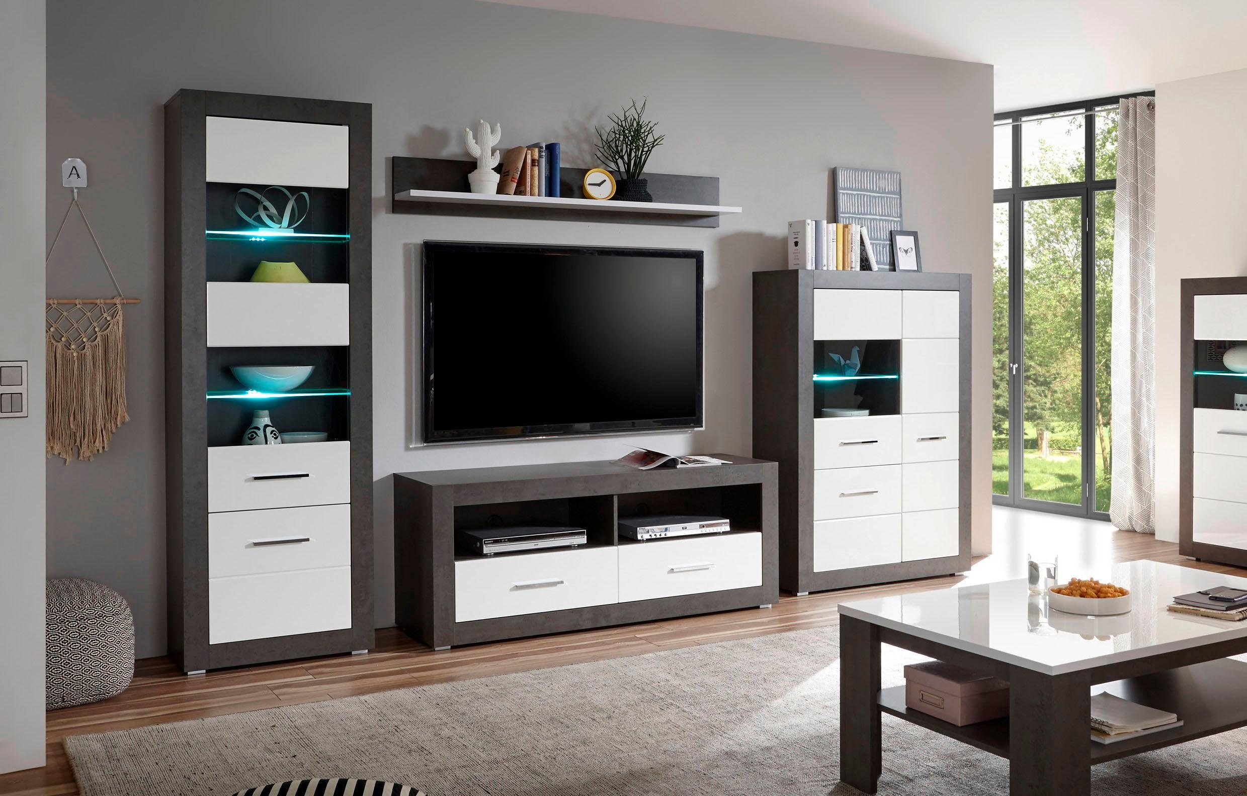 INOSIGN Vitrinekast Etero Hoogte 142 cm