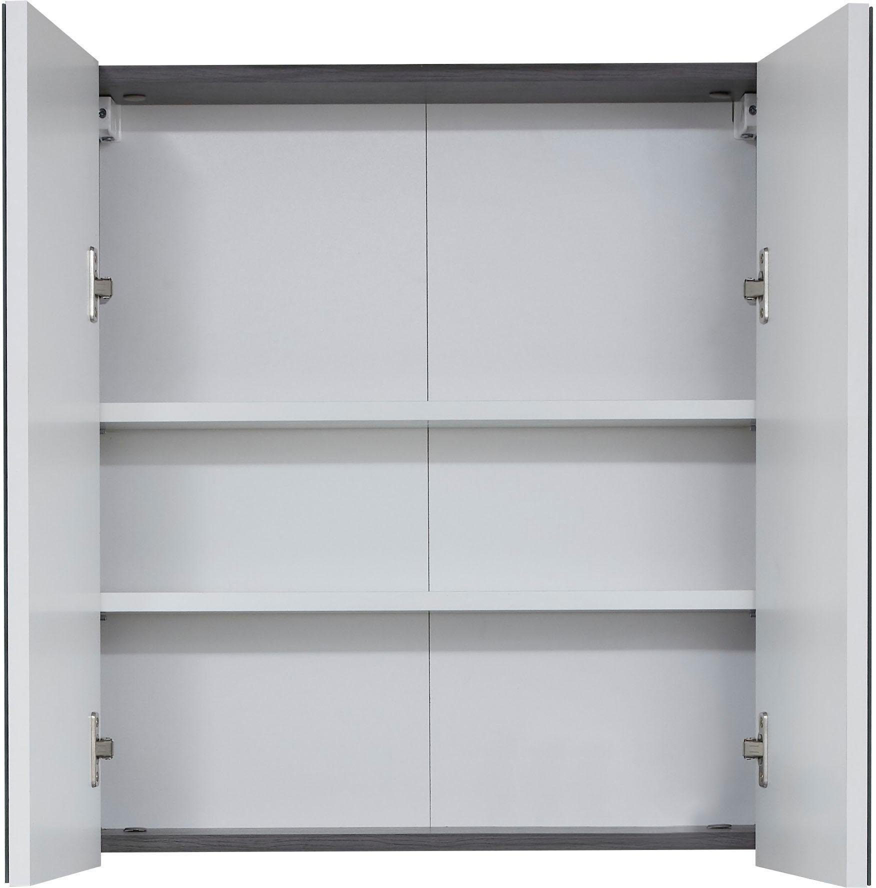 INOSIGN Spiegelkast Sovana Badkamerkast optioneel met of zonder verlichting - (B/D/H) 60/18/67 cm