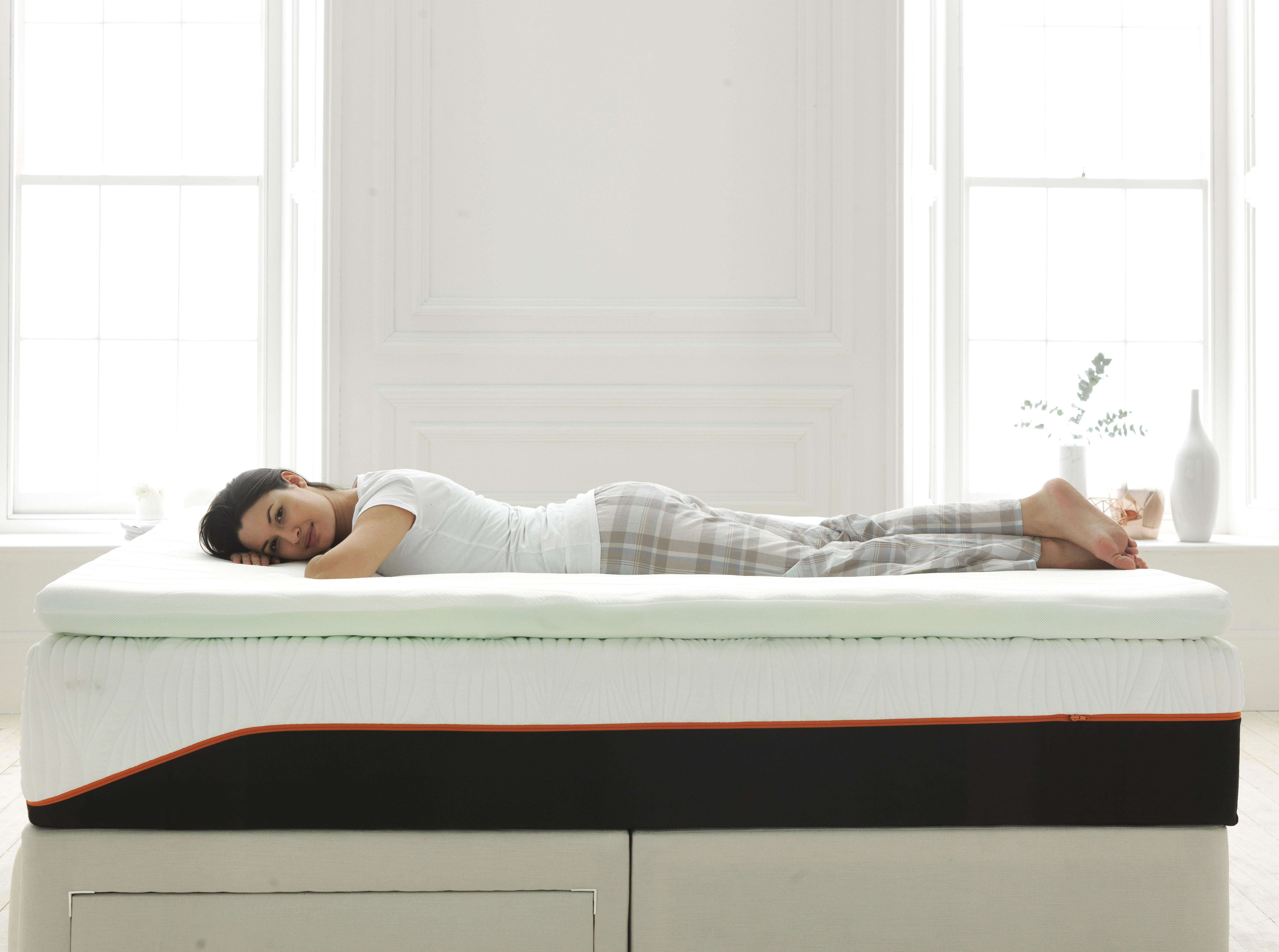 OCTAsleep Topmatras Body Zone Topper met ademende kern, topper in 160x200 cm beschikbaar