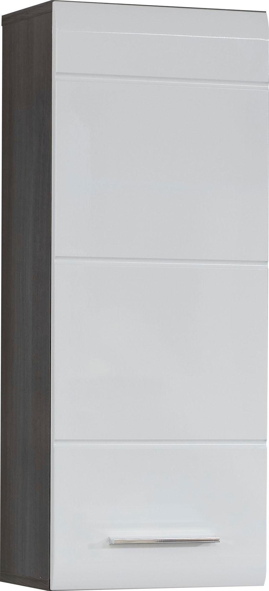 INOSIGN Hangend kastje Sovana Badkamerskast met 2 vakken in wit - Afmetingen (B/D/H) 30/24/77 cm