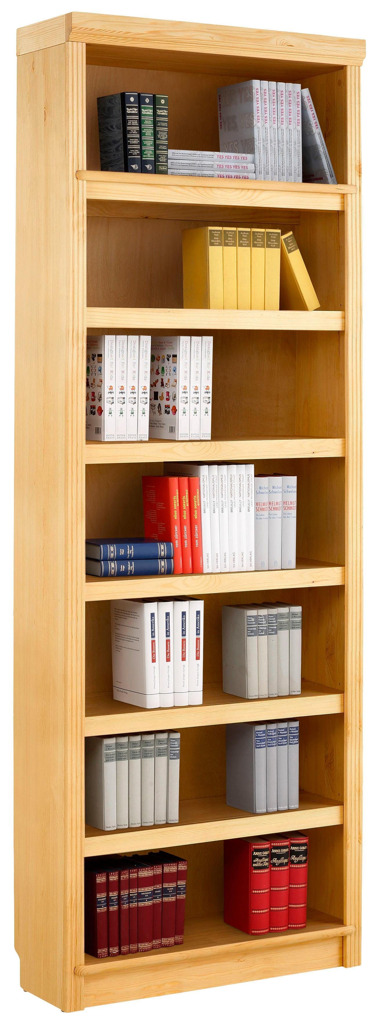 Home affaire Boekenkast Soeren in 2 hoogten en 2 diepten, met veel bergruimte