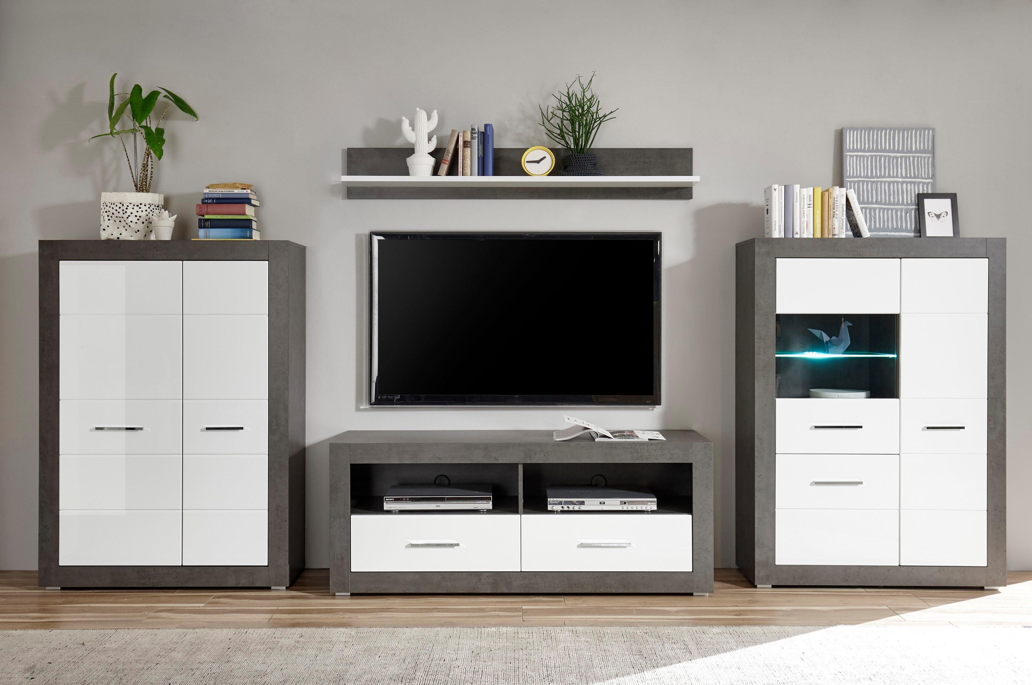 INOSIGN Vitrinekast Etero Hoogte 142 cm