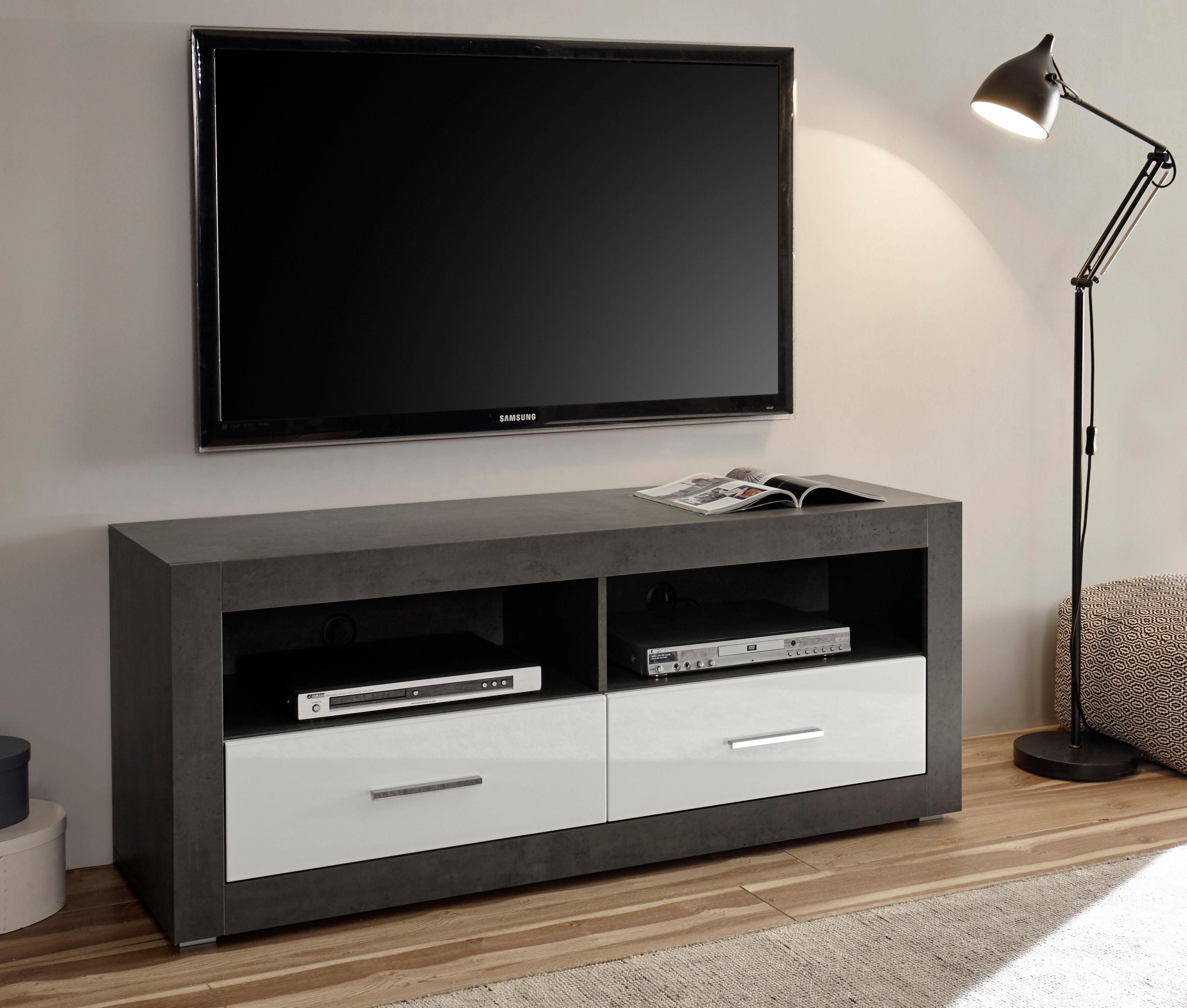 inosign tv-meubel etero breedte 150 cm grijs