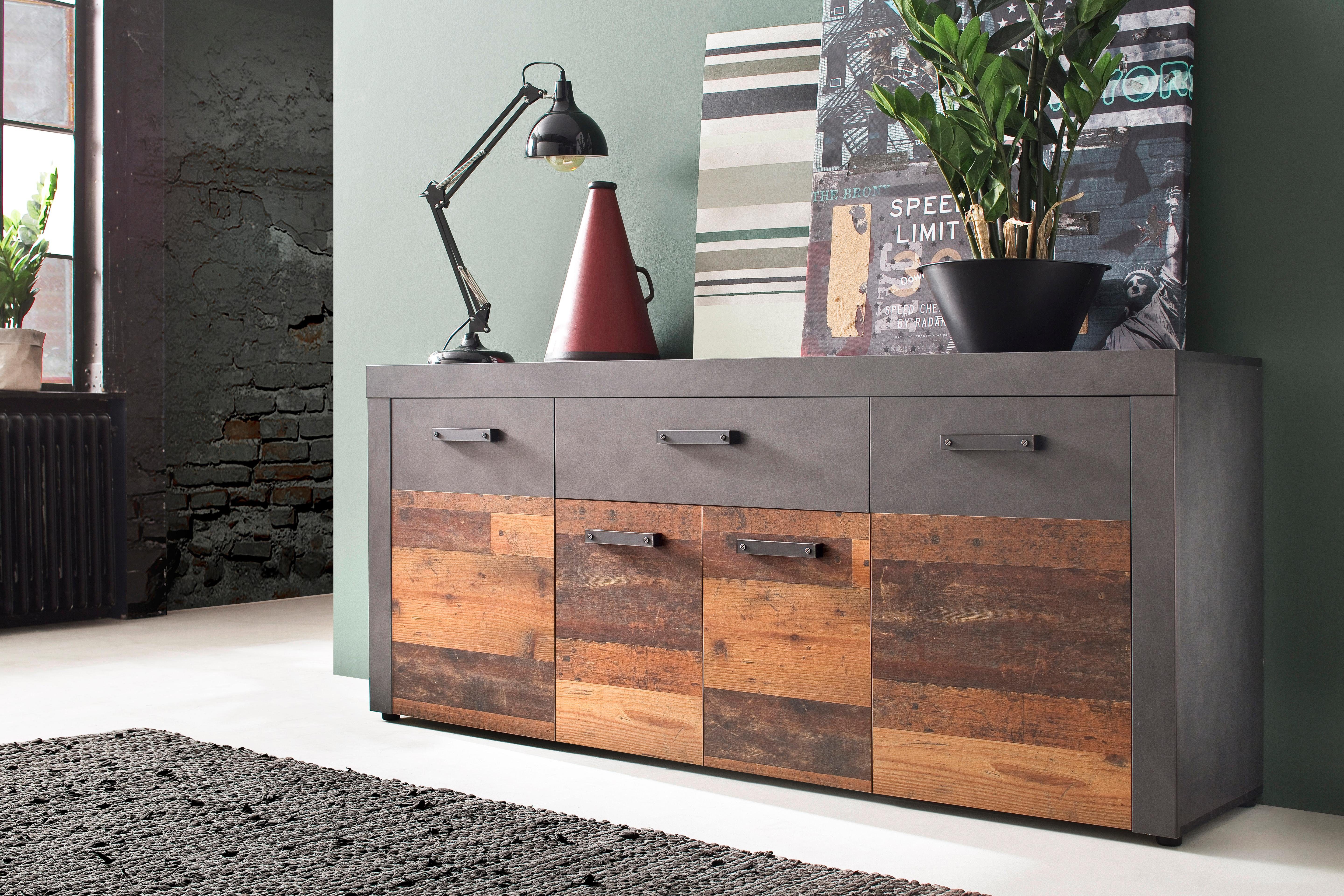 INOSIGN Dressoir Ilana Commode met lade en 8 vakken, breedte 178 cm