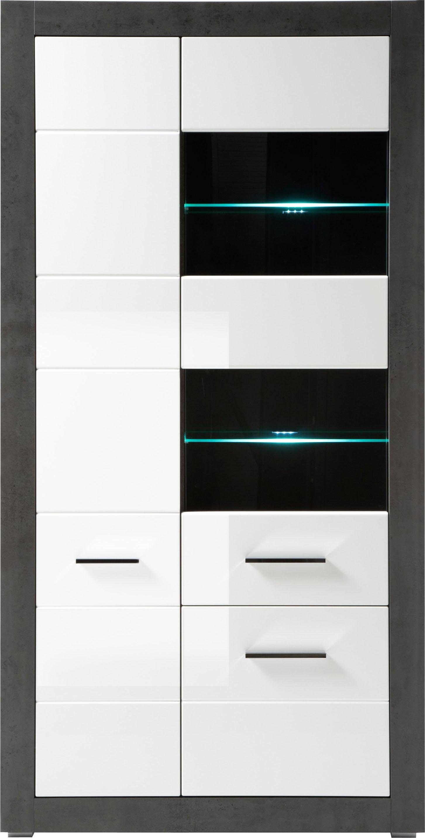INOSIGN Vitrinekast Etero Hoogte 198 cm