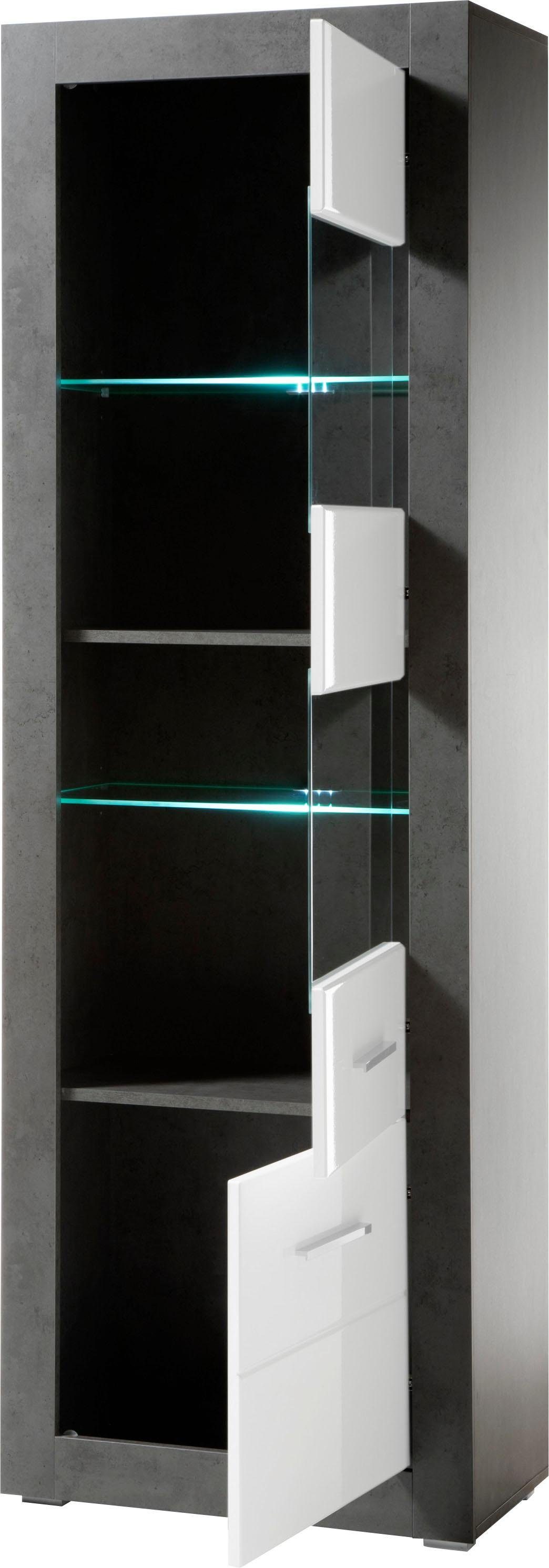 INOSIGN Vitrinekast Etero Hoogte 198 cm