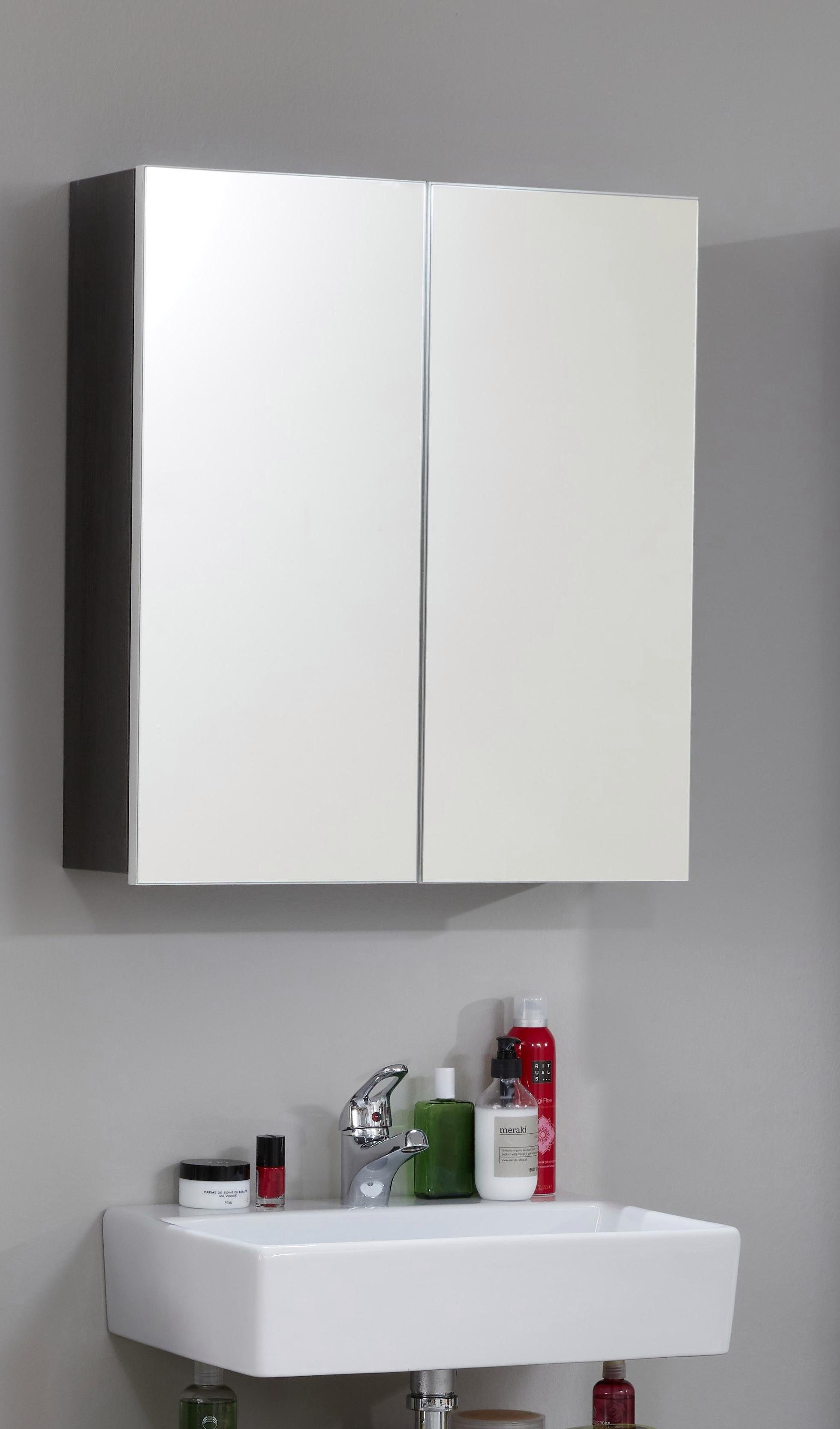 INOSIGN Spiegelkast Sovana Badkamerkast optioneel met of zonder verlichting - (B/D/H) 60/18/67 cm