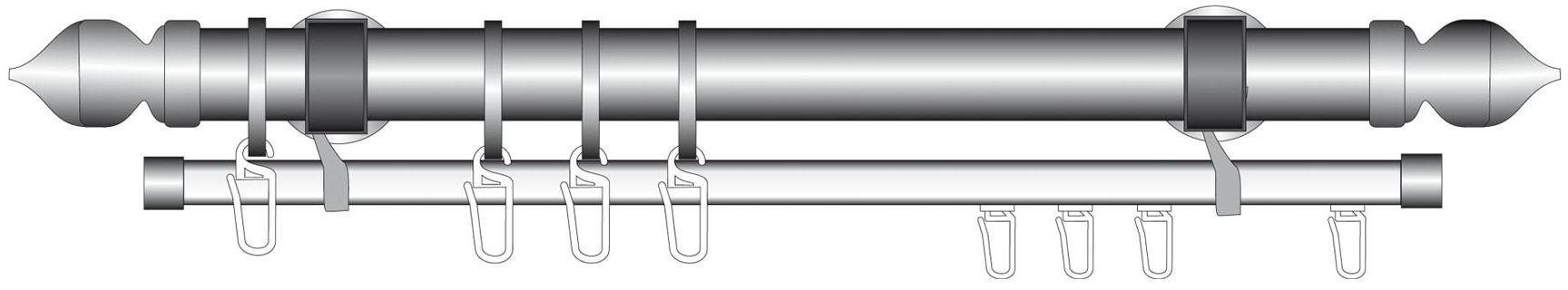 Liedeco U-rail U-STORELAU01GS