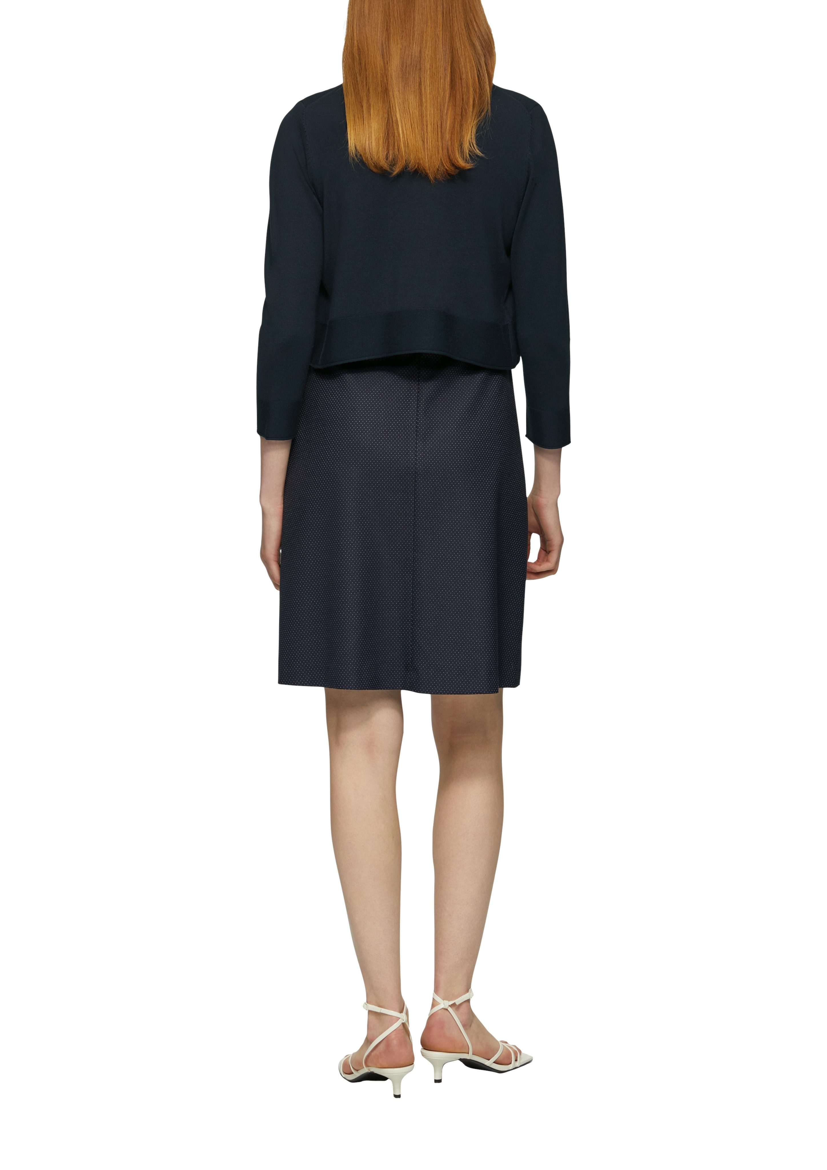 s.Oliver BLACK LABEL Vest met een strook
