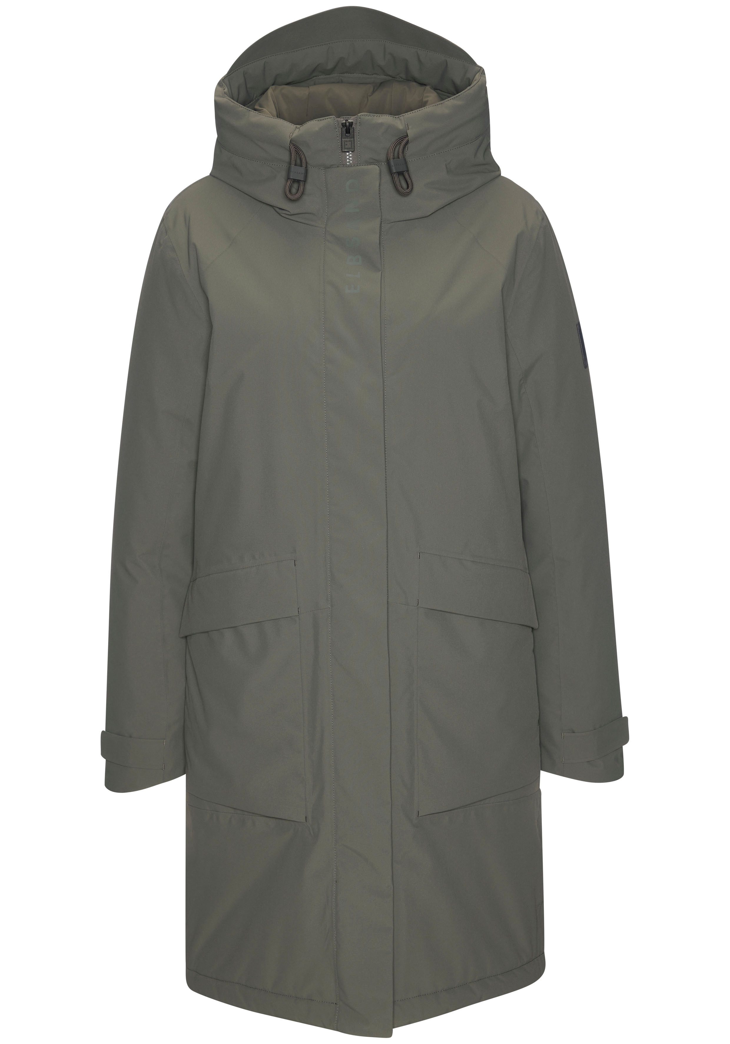 Elbsand Functionele parka met een capuchon