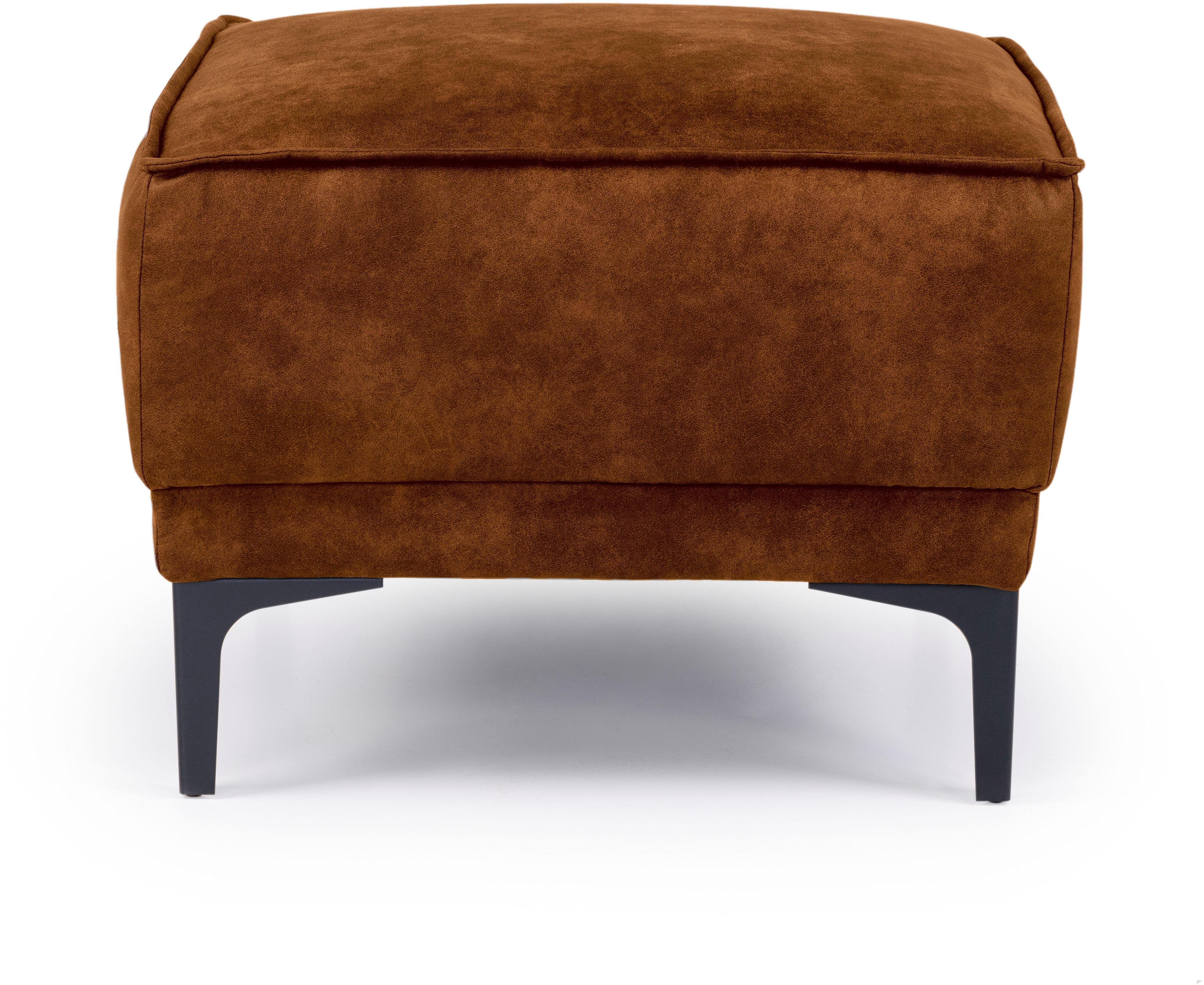 Places of Style Hocker Oland passend bij de serie oland, scandinavisch design, metalen poten