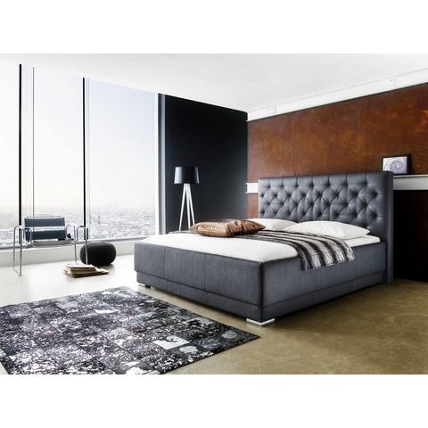 Bed Pisa 180x200cm zwart