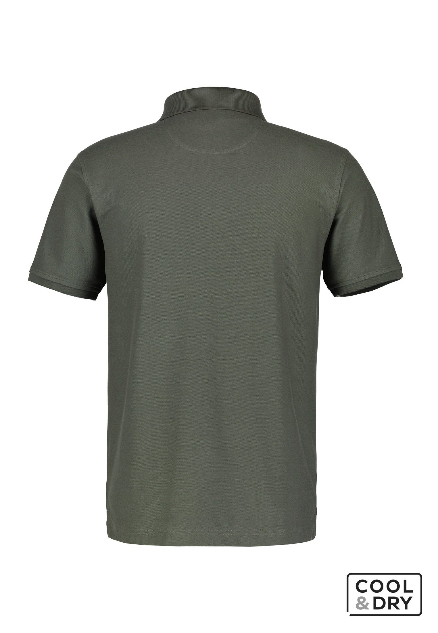 Lerros Poloshirt LERROS klassieke polostijl in *Cool & Dry* piquékwaliteit