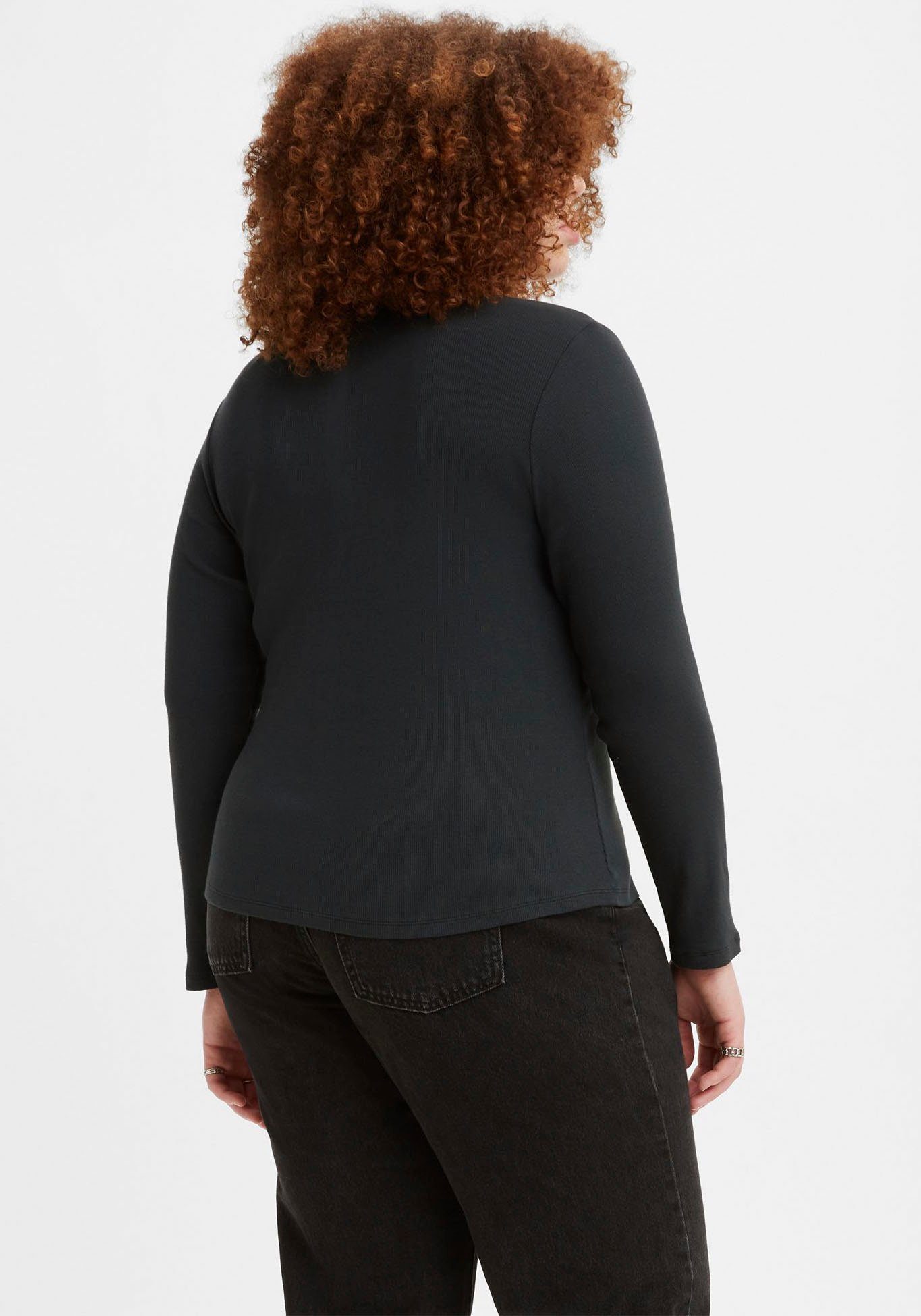 Levi's® Plus Shirt met lange mouwen HONEY LS BLACKS