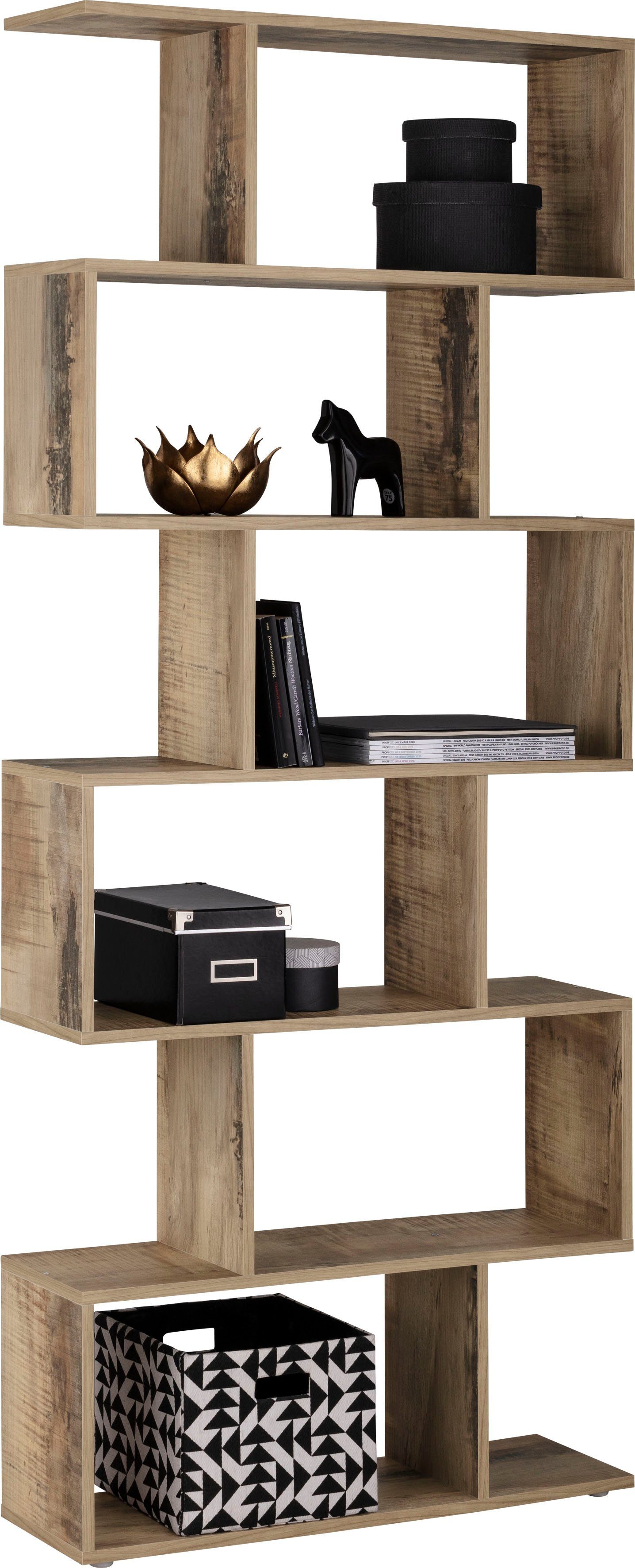 INOSIGN Ordnerrek Calli Regal in modern ontwerp, breedte 80 cm x hoogte 192 cm, gemaakt in Italië