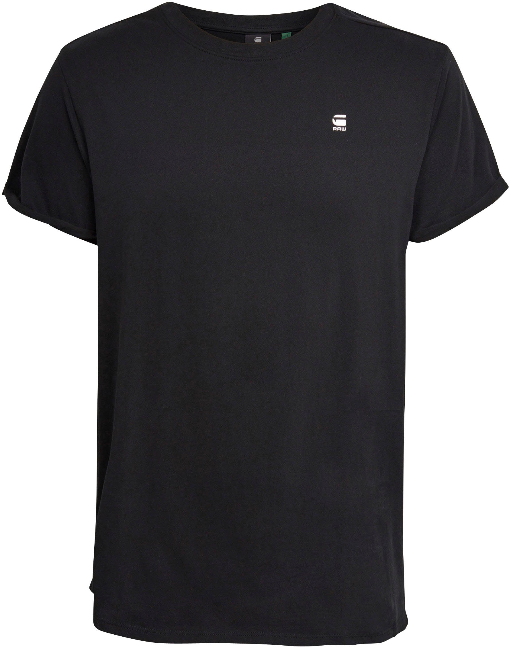 G-Star RAW T-shirt Lash met kleine logo stitching