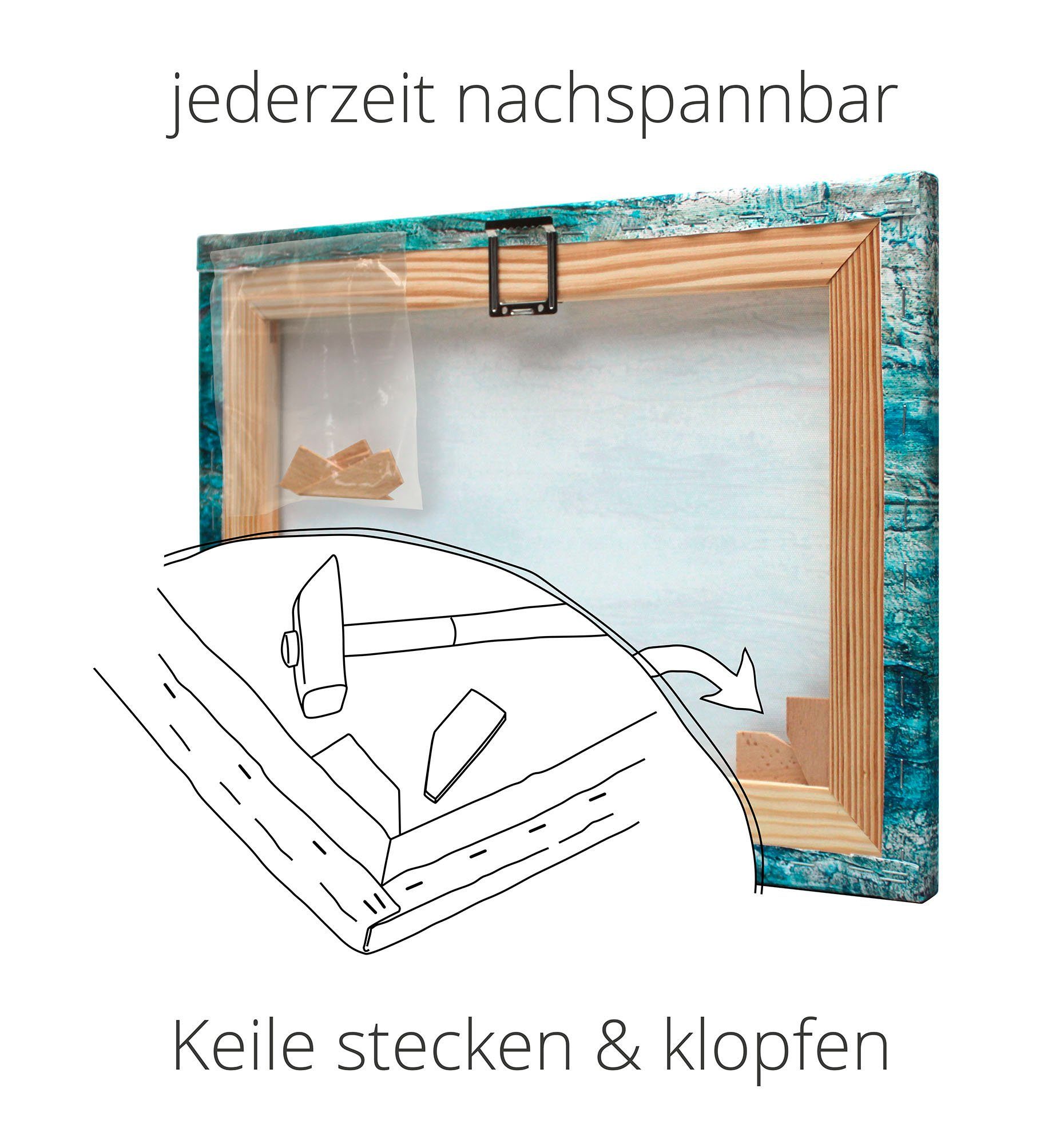 Artland Artprint Blik uit het venster zonsondergang aan het strand in vele afmetingen & productsoorten -artprint op linnen, poster, muursticker / wandfolie ook geschikt voor de bad