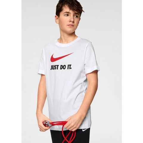 Nike Sportswear T-shirt BOYS NIKE SPORTSWEAR TEE JUST DO IT SWOOSH
