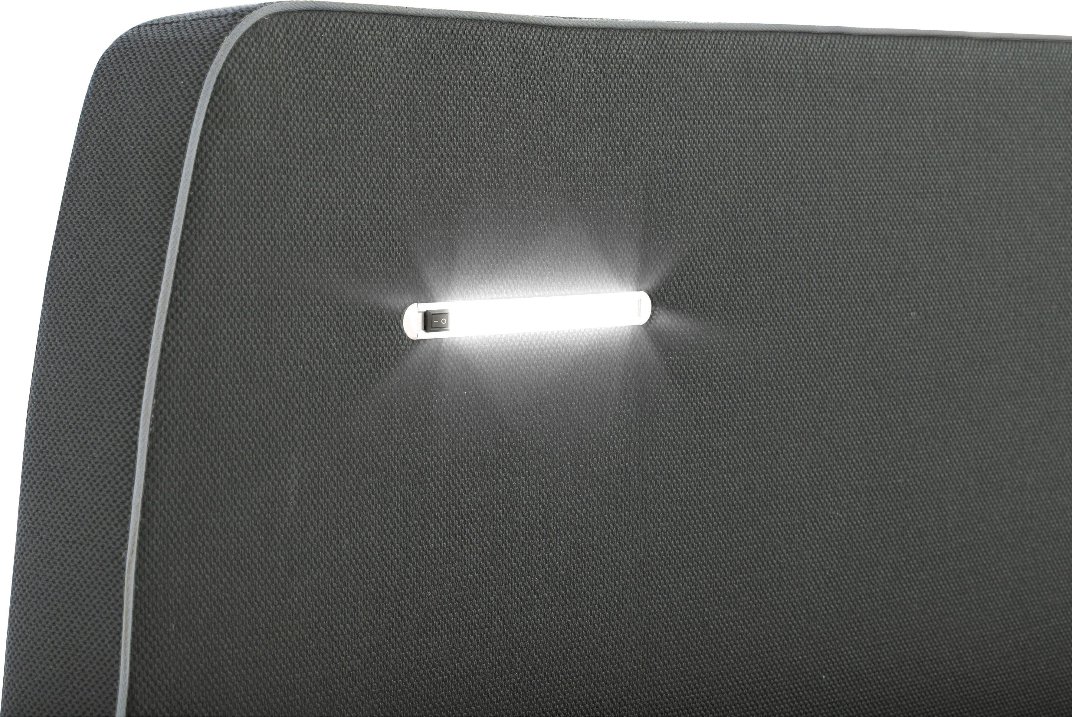 ATLANTIC home collection Boxspring REX led inclusief ledverlichting en topmatras
