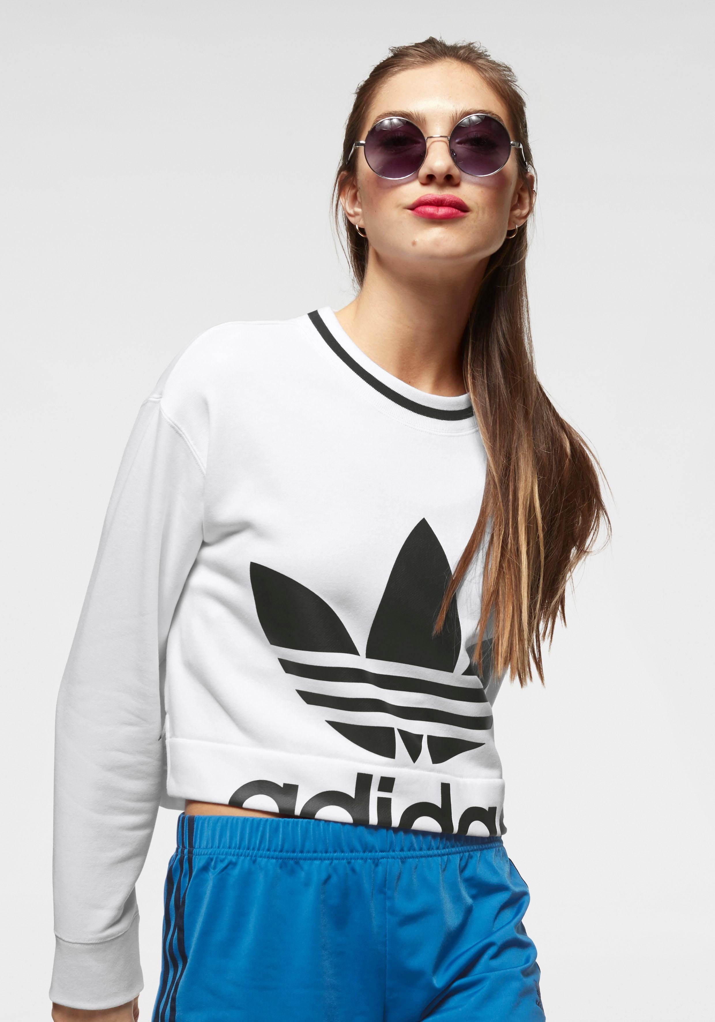 adidas Originals sweatshirt »CROPPED SWEATER« adidas Originals sweatshirt »CROPPED SWEATER«